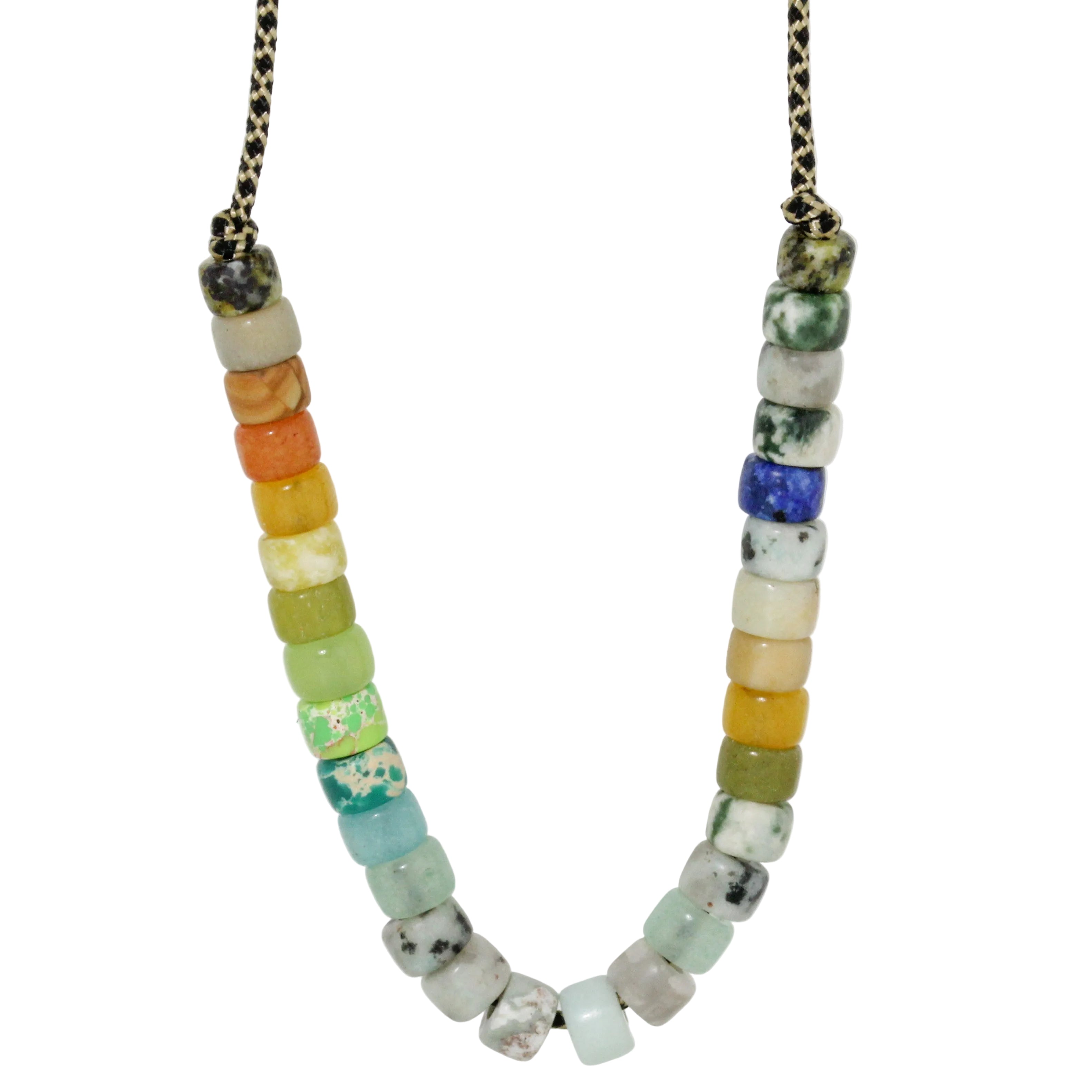 Lena-skadegard-trade-bead-paracord-necklace-bright