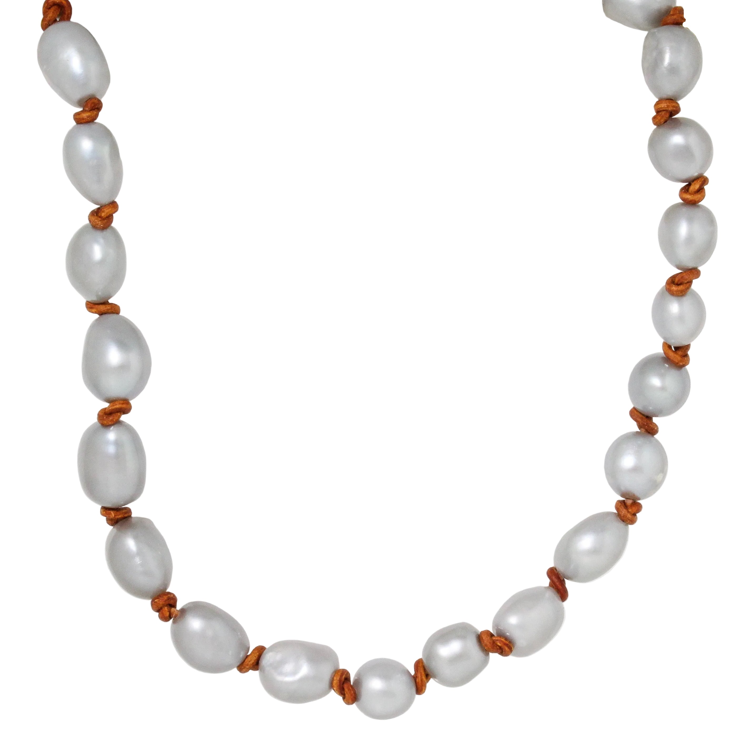 Ronja Grey Pearl Necklace