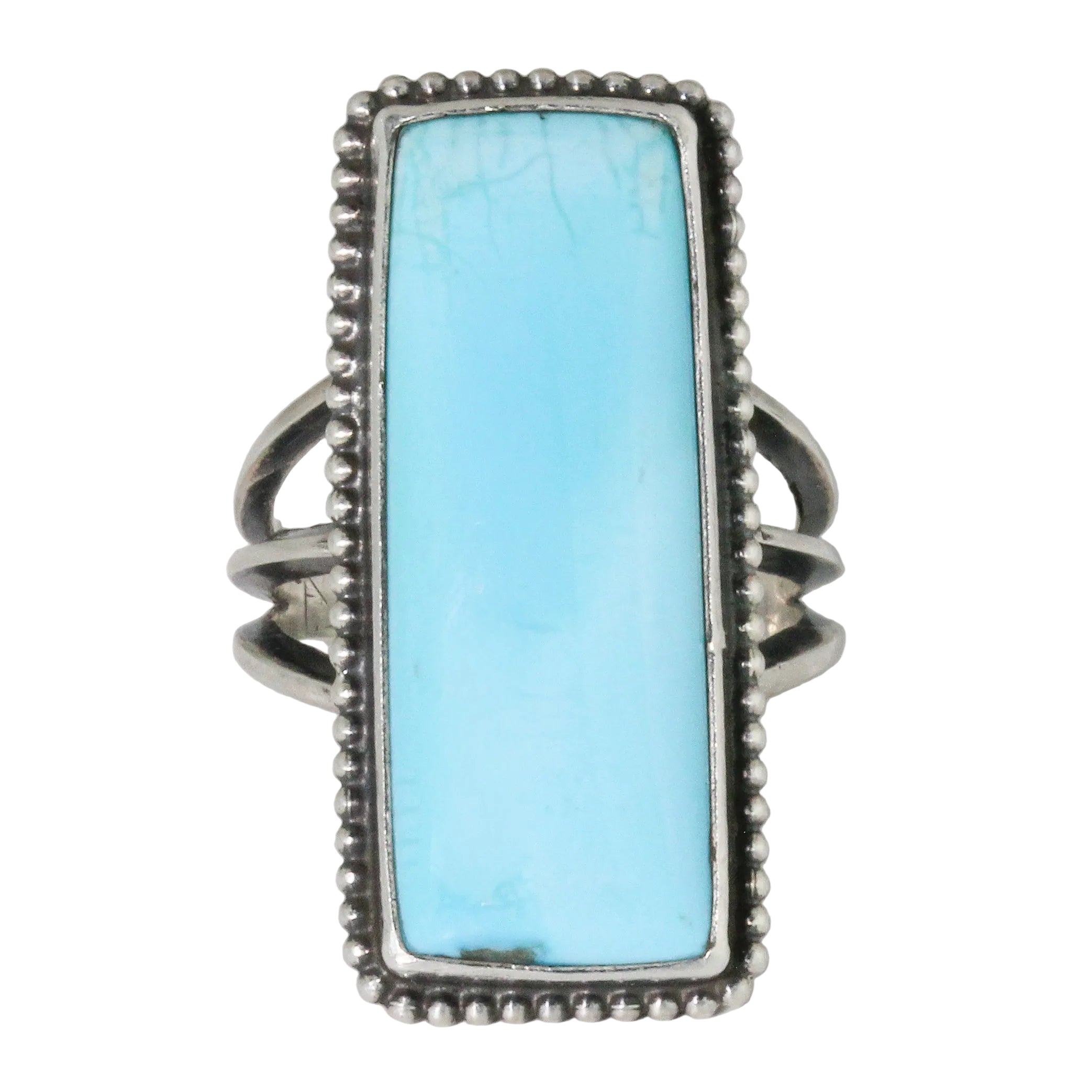 Rectangular Turquoise Ring