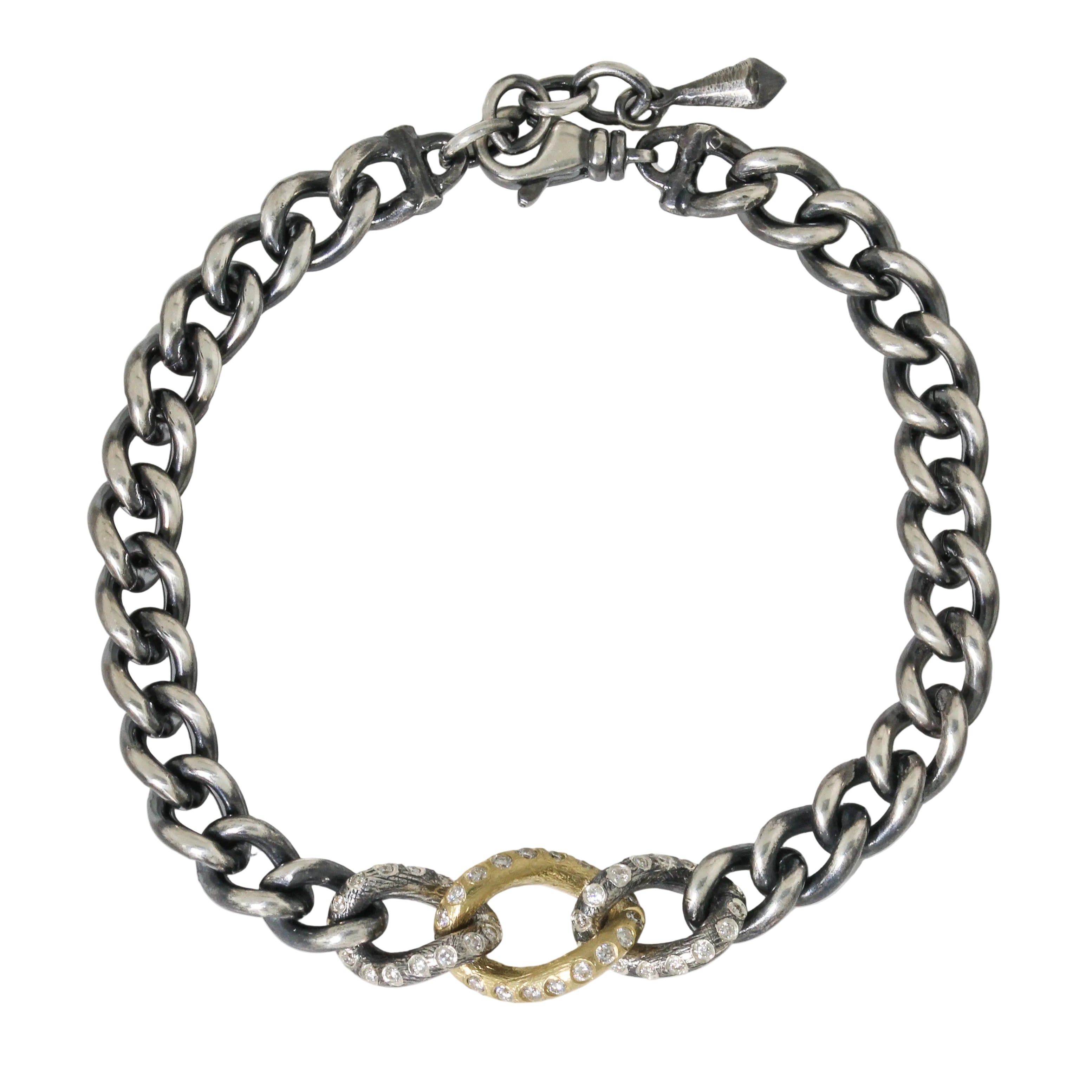 Rene-escobar-curbed-link-bracelet