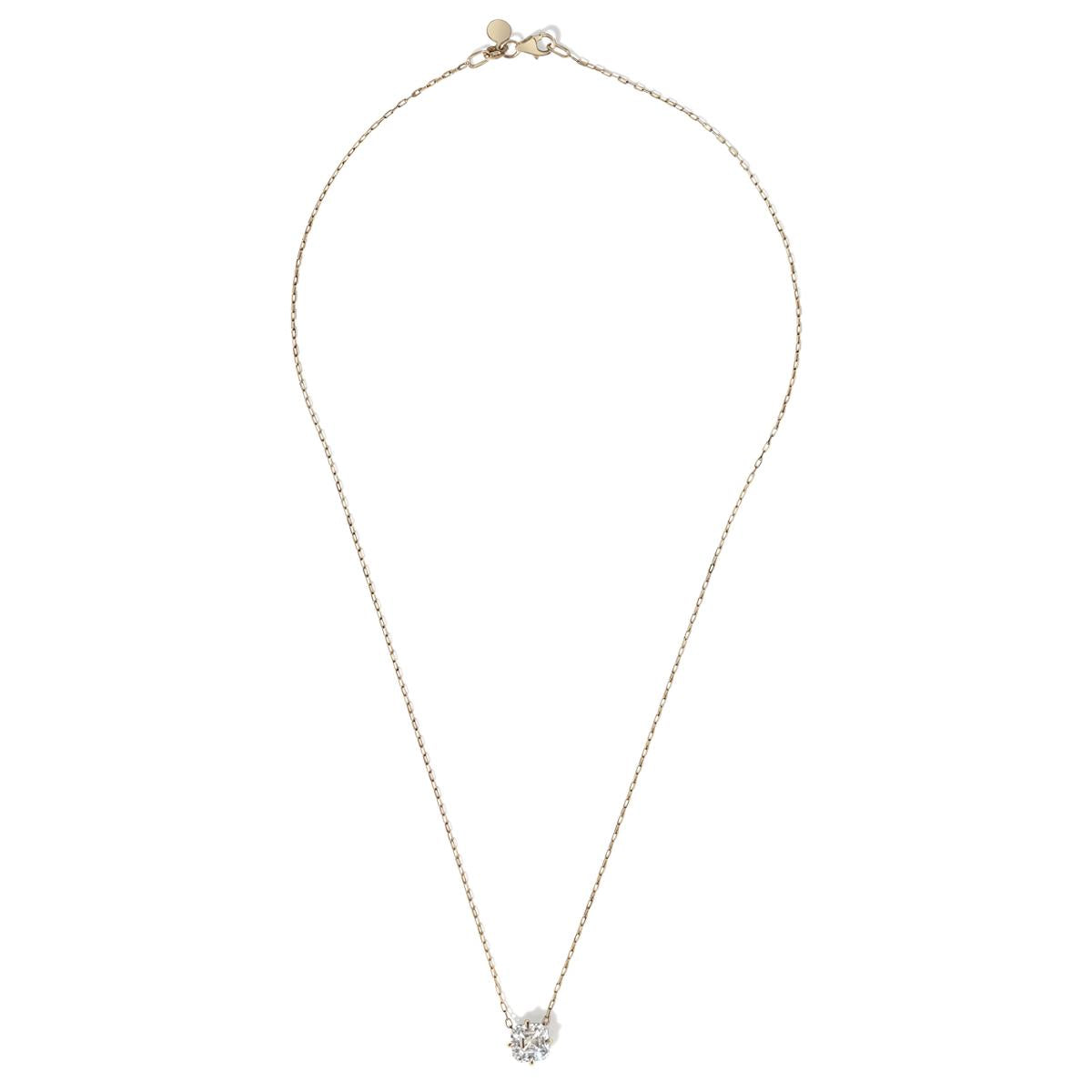 Asscher Diamond Pendant Necklace-Unbridaled Collective