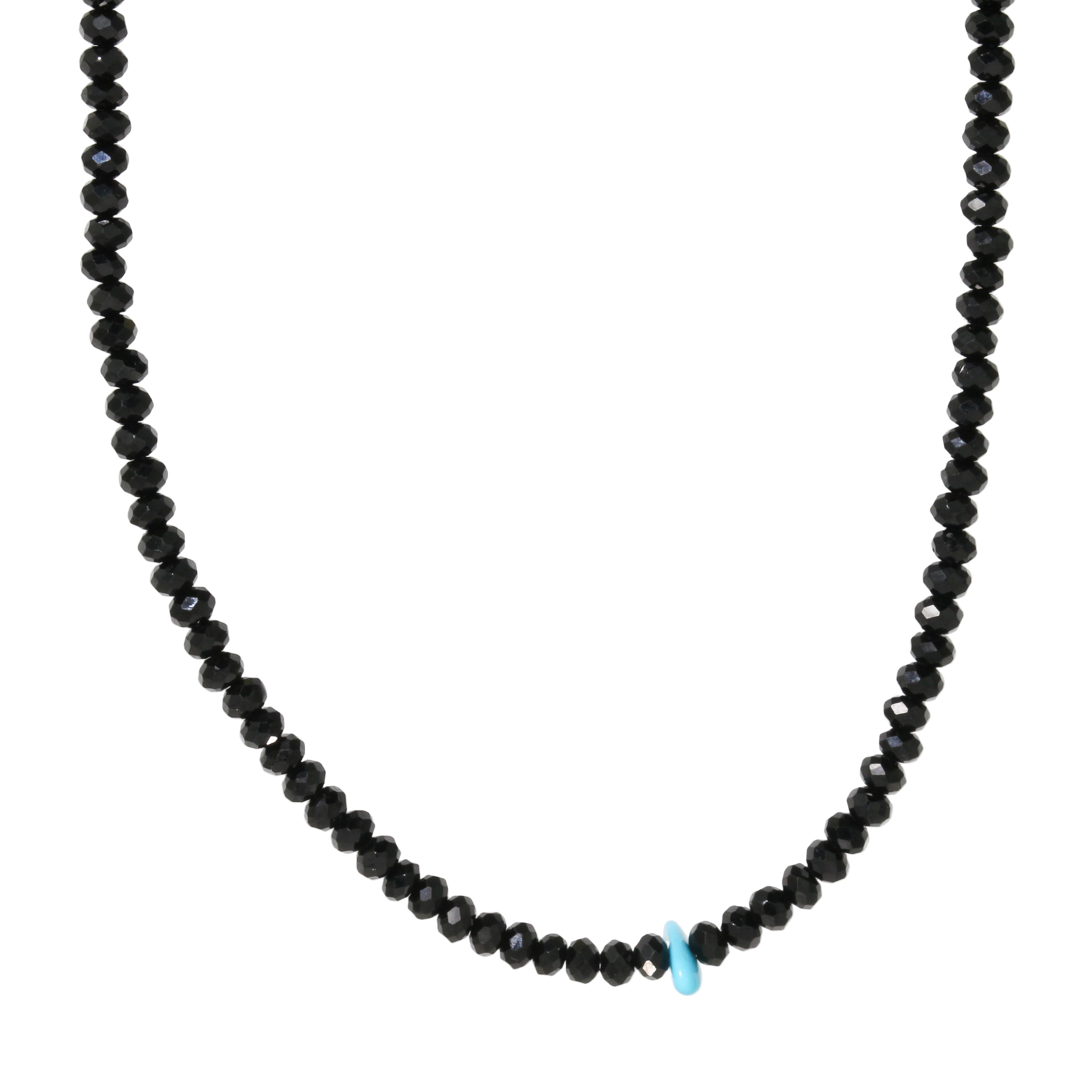 Black Spinel Necklace-Southwest