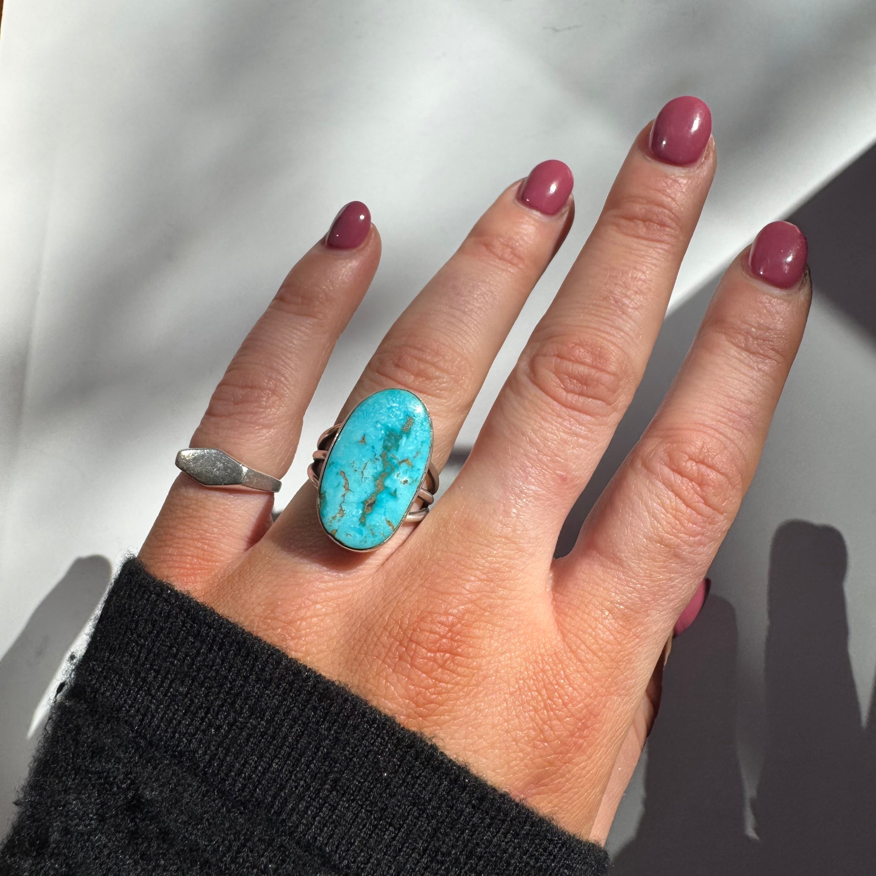 Blue Ridge Turquoise Ring-Southwest