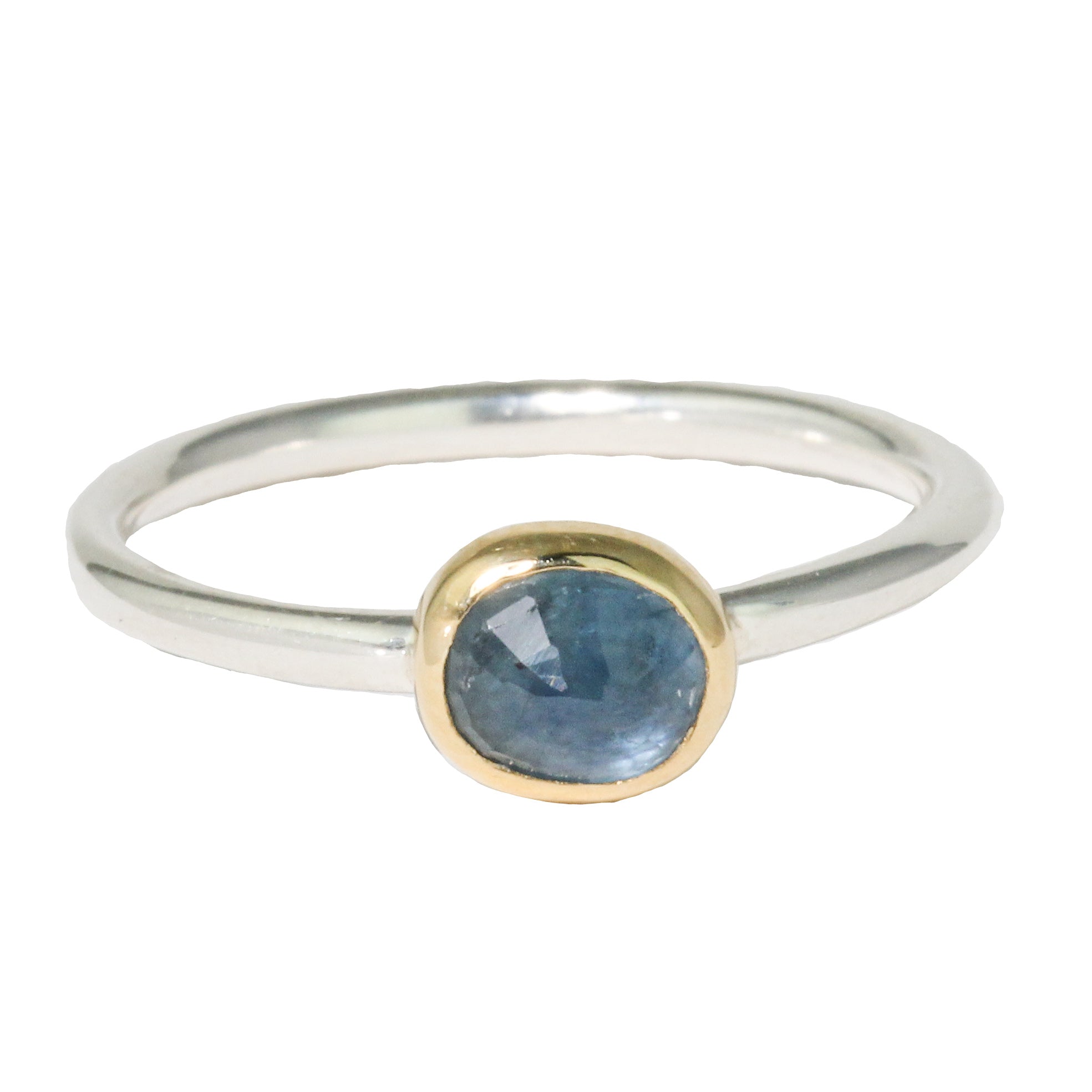 Blue Sapphire Stacking Ring-Sara Thompson