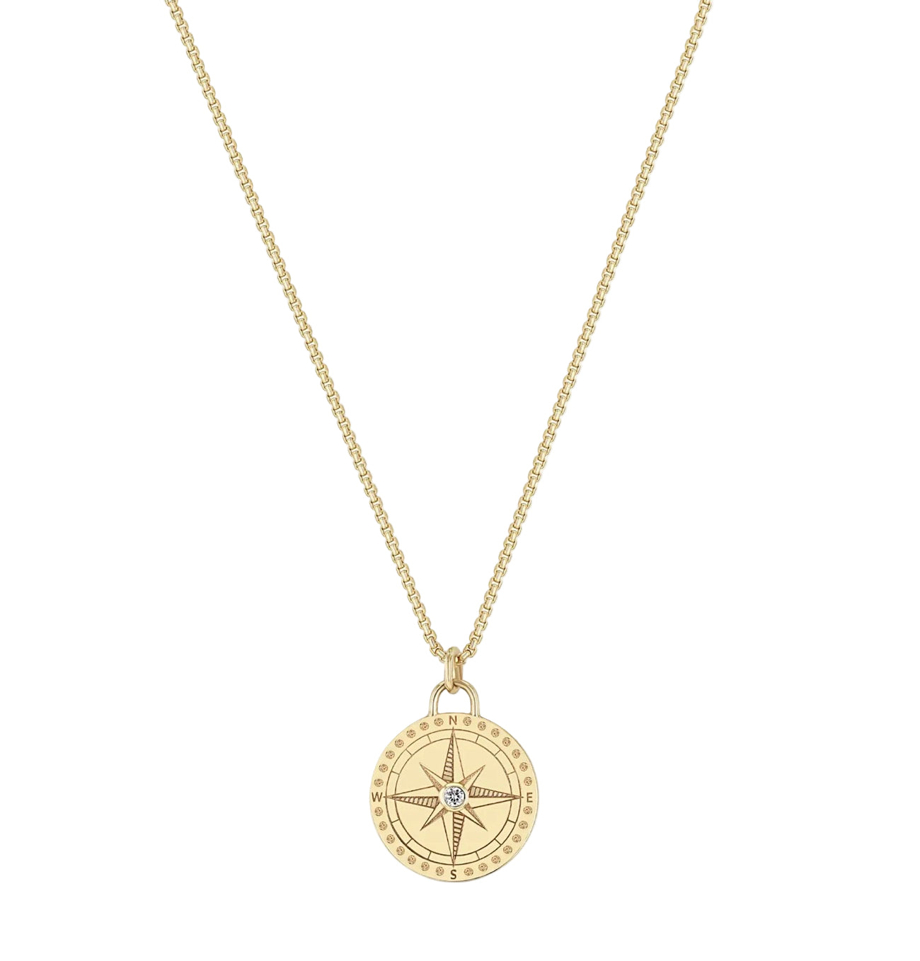 Compass Rose Necklace-Zoë Chicco