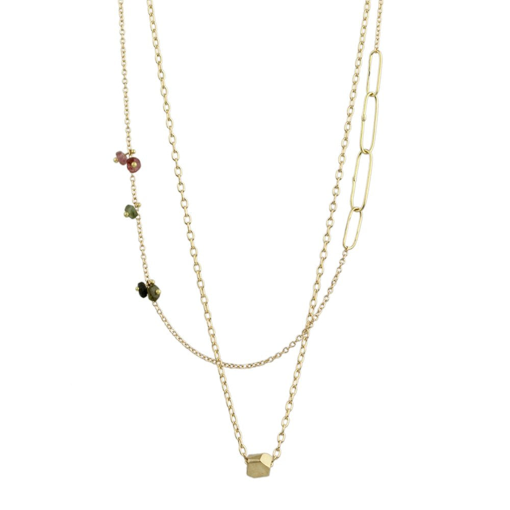 Double Dutch Tourmaline Necklace-Sarah McGuire