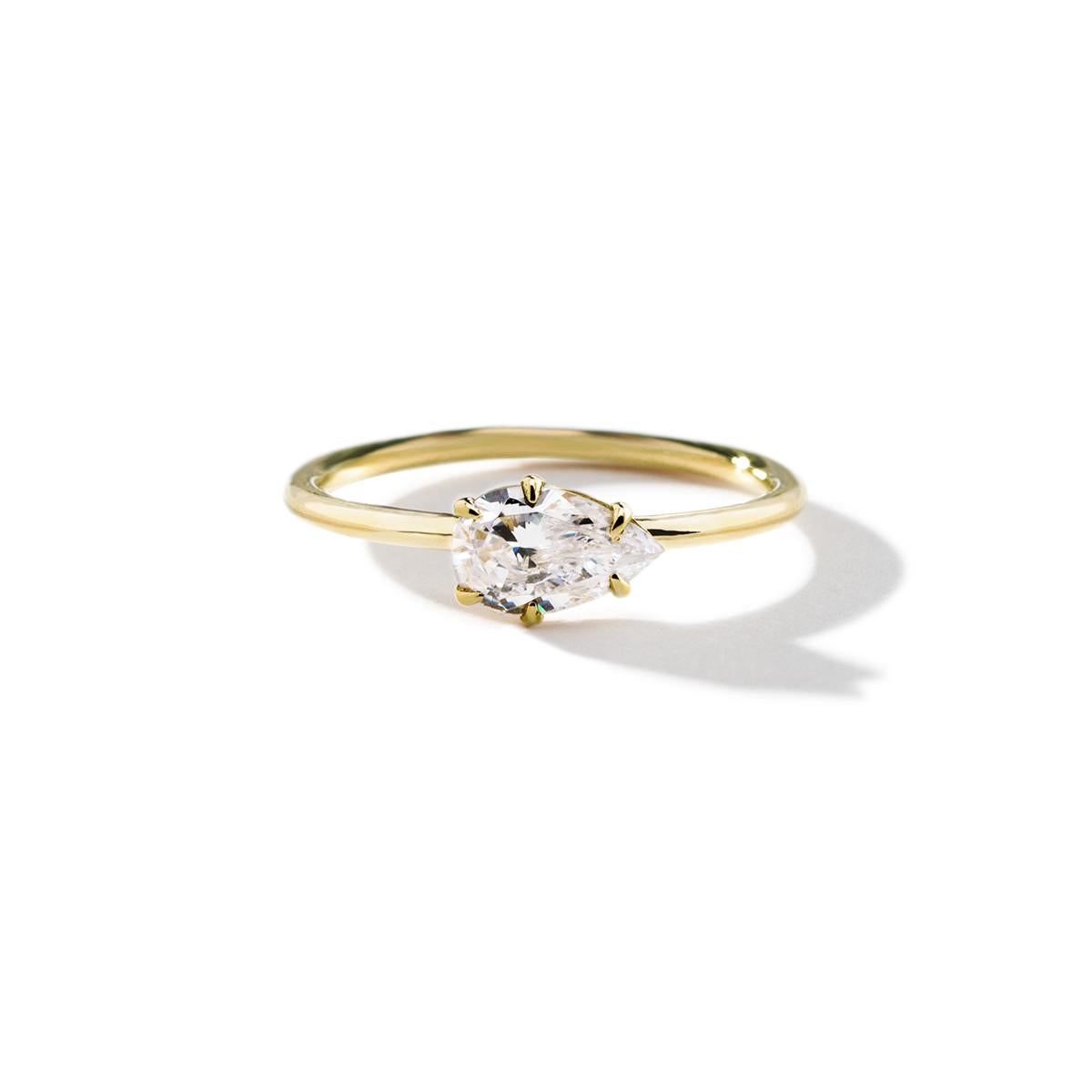 East-West Engagement Ring-Unbridaled Collective