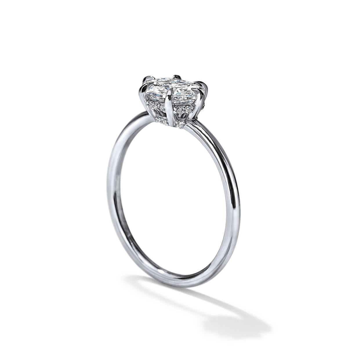 East-West Pixie Engagement Ring-Unbridaled Collective