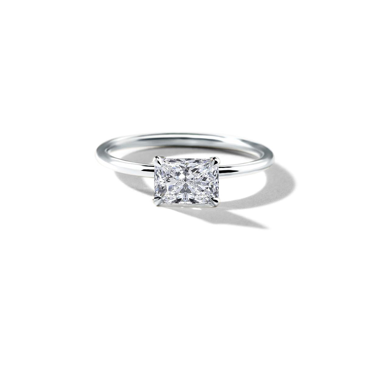 East-West Pixie Engagement Ring-Unbridaled Collective