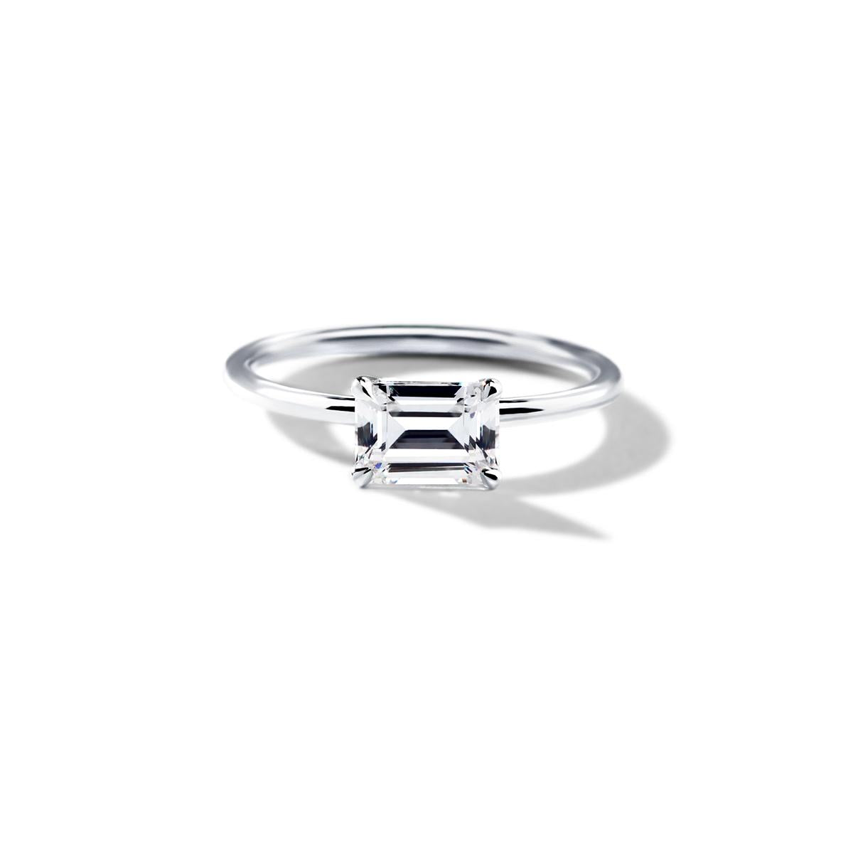 East-West Pixie Engagement Ring-Unbridaled Collective