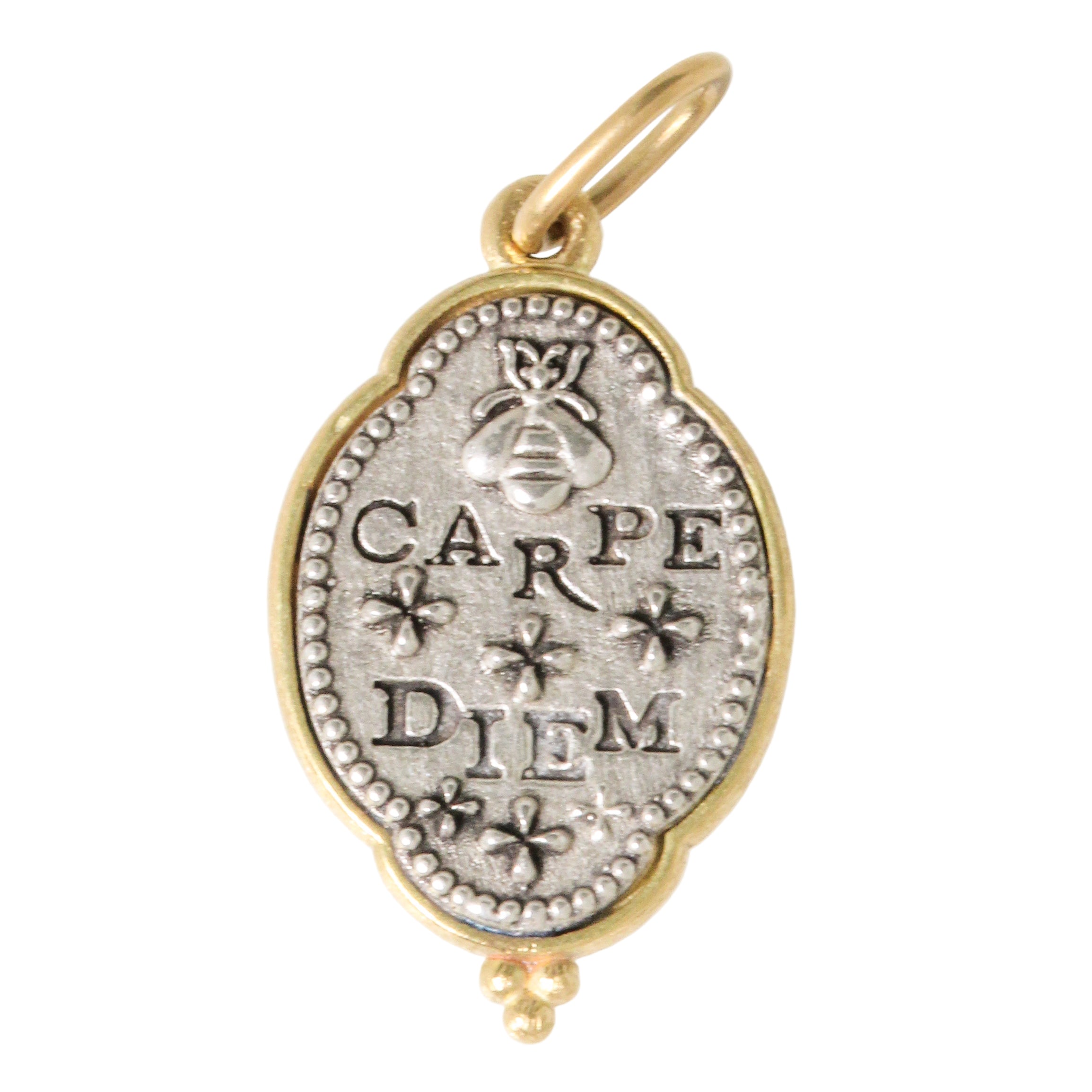 Fancy Oval Queen Bee + Crown Charm-Erica Molinari