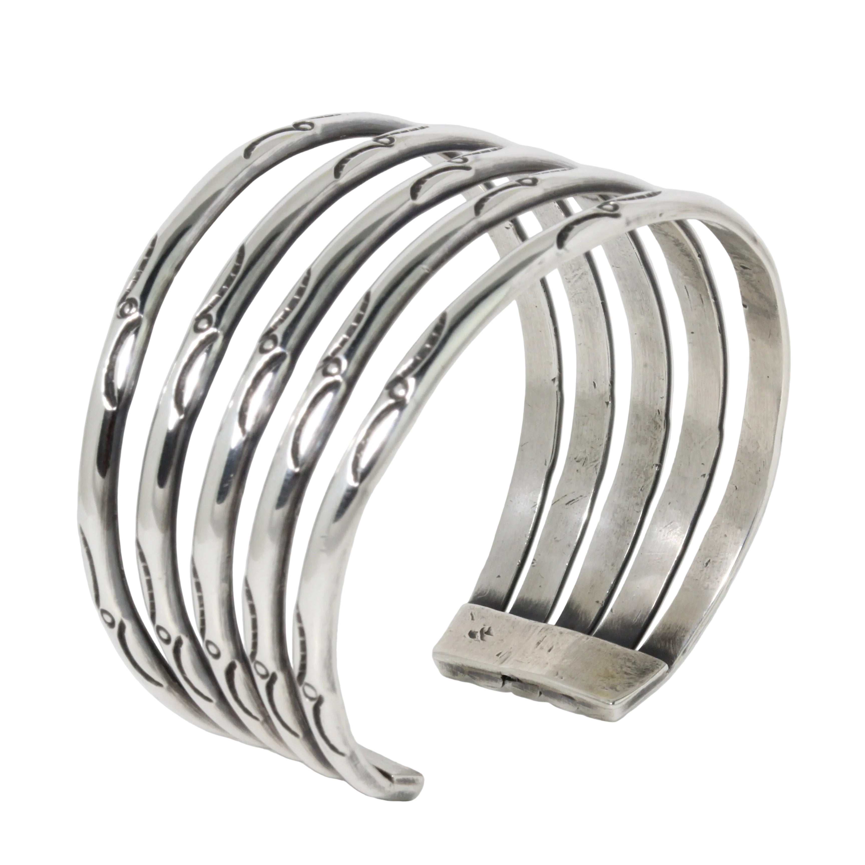 Five Banded Cuff Bracelet by A. Douglas-Southwest