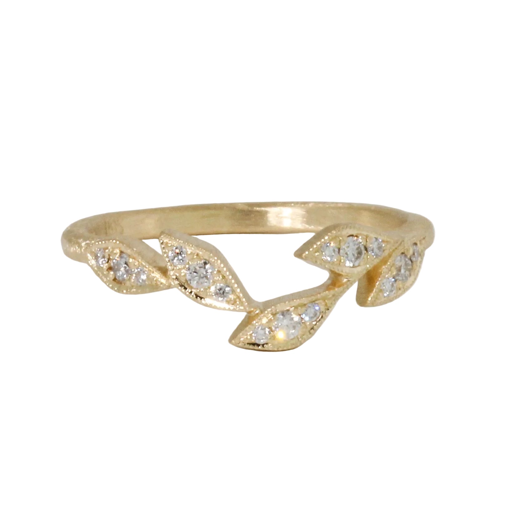 Five Leaf Curve Ring-Yasuko Azuma