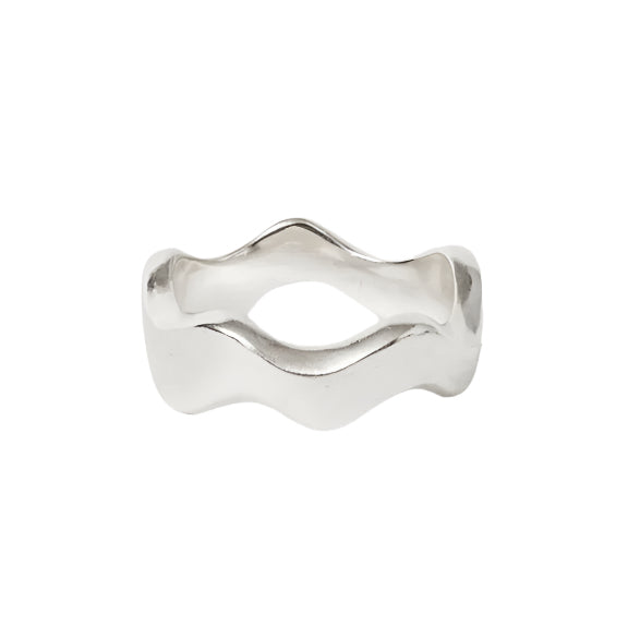 Flat Wave Ring-Jill Platner
