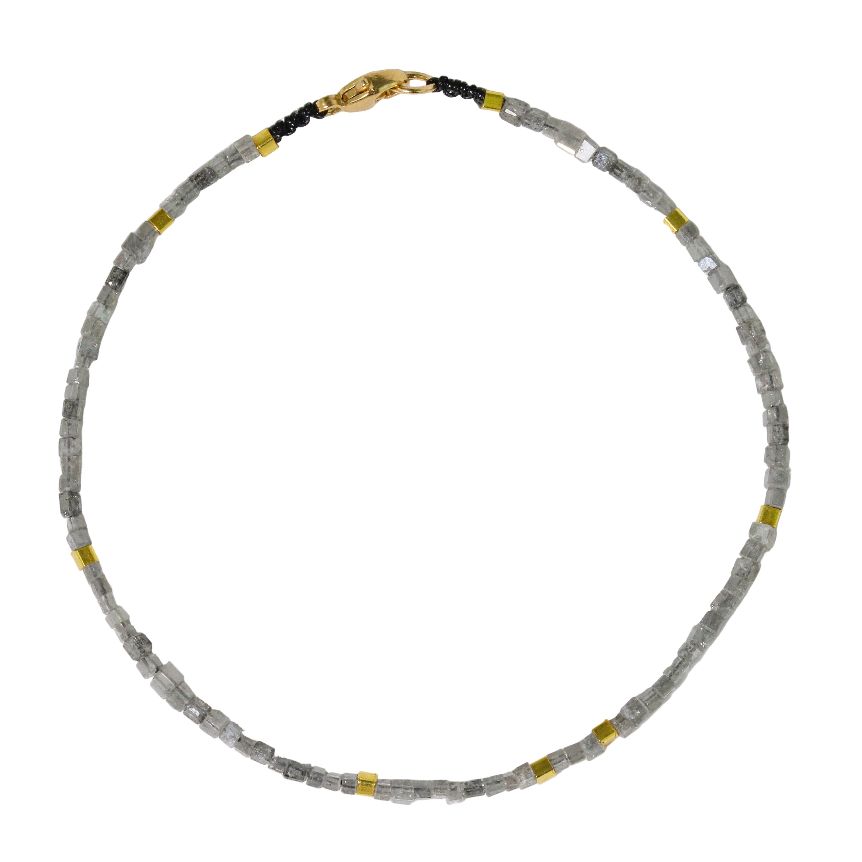 Grey Diamond Bracelet No. 148-Margaret Solow