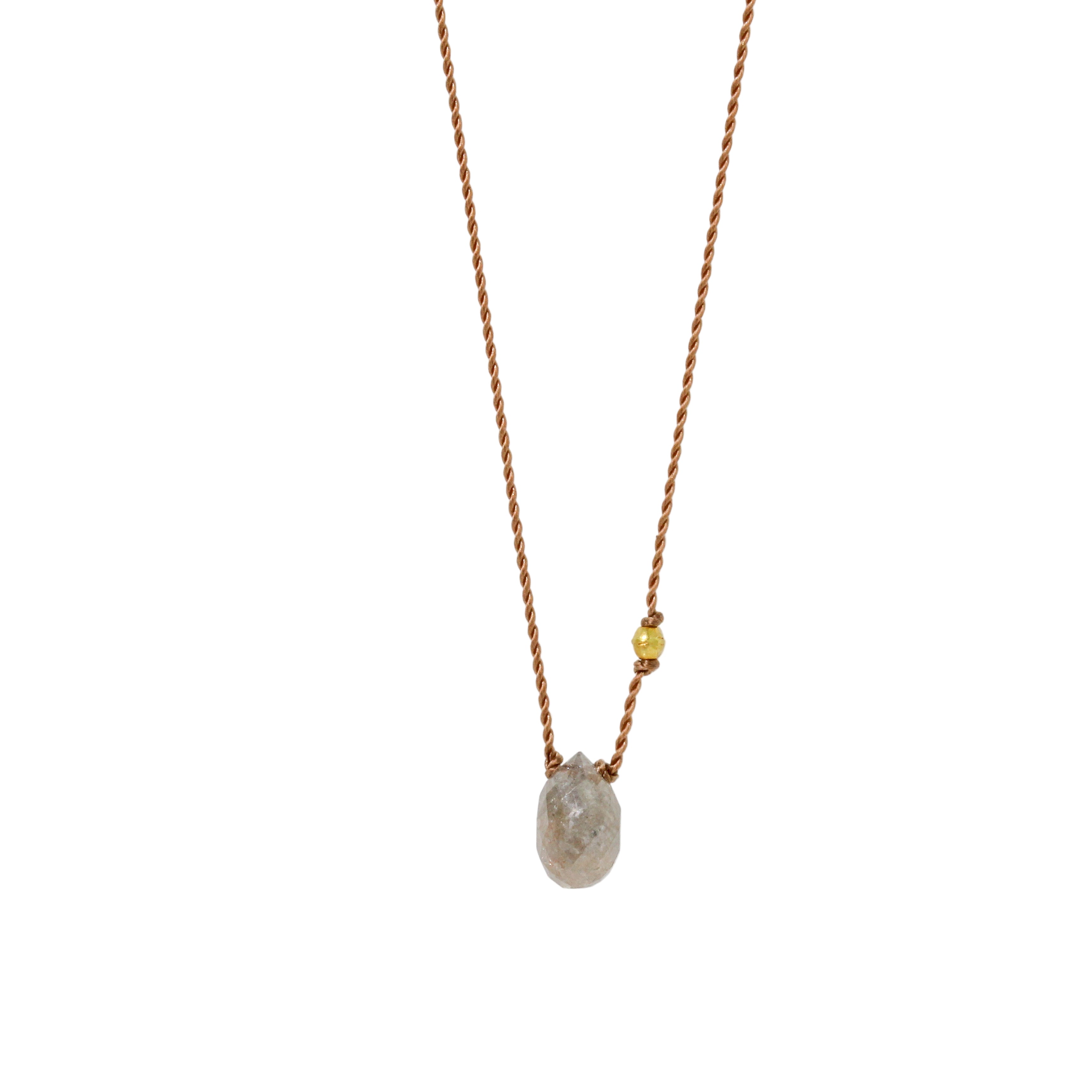 Grey Diamond Necklace-Margaret Solow