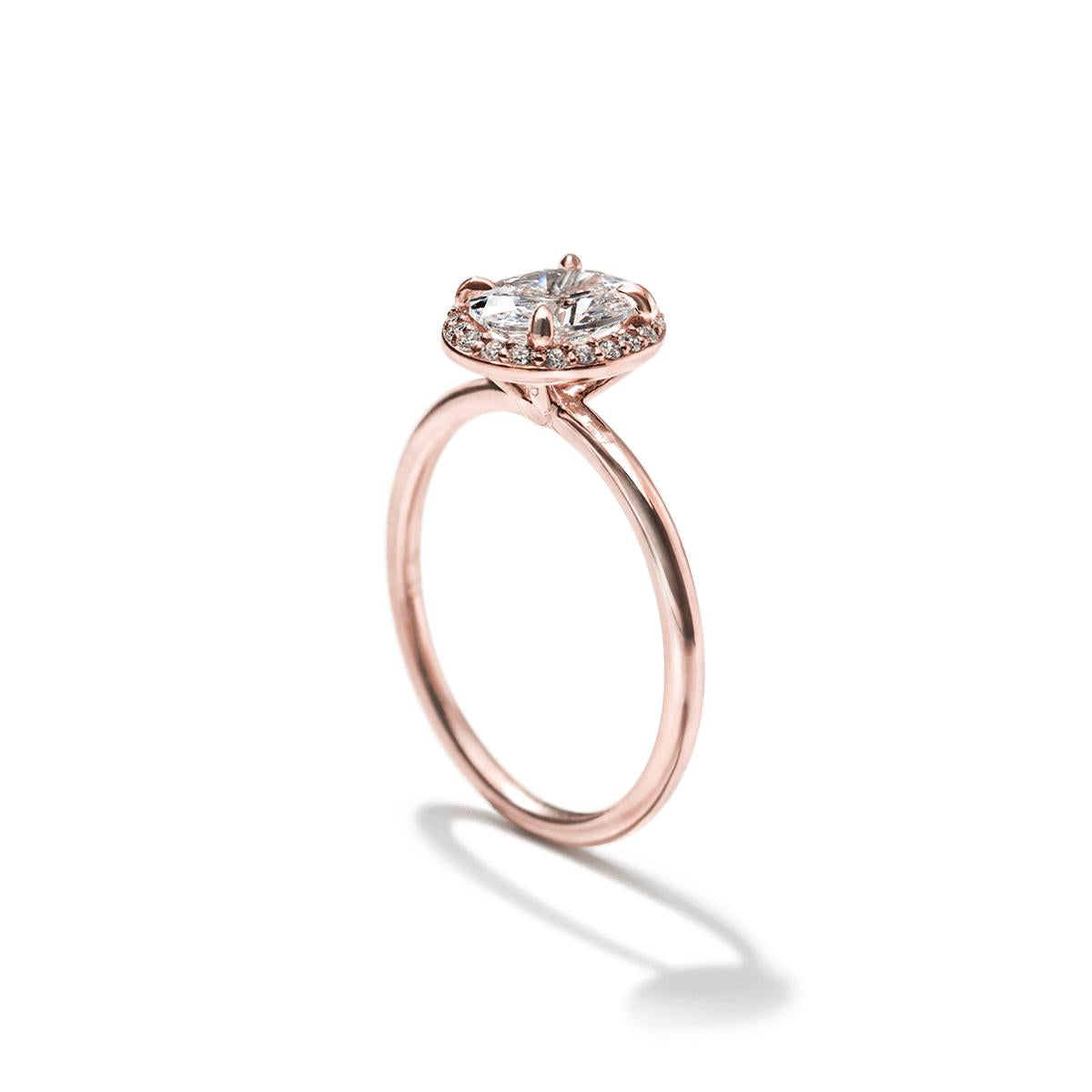 Halo Engagement Ring-Unbridaled Collective