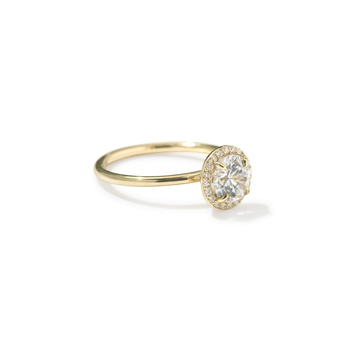 Halo Engagement Ring-Unbridaled Collective