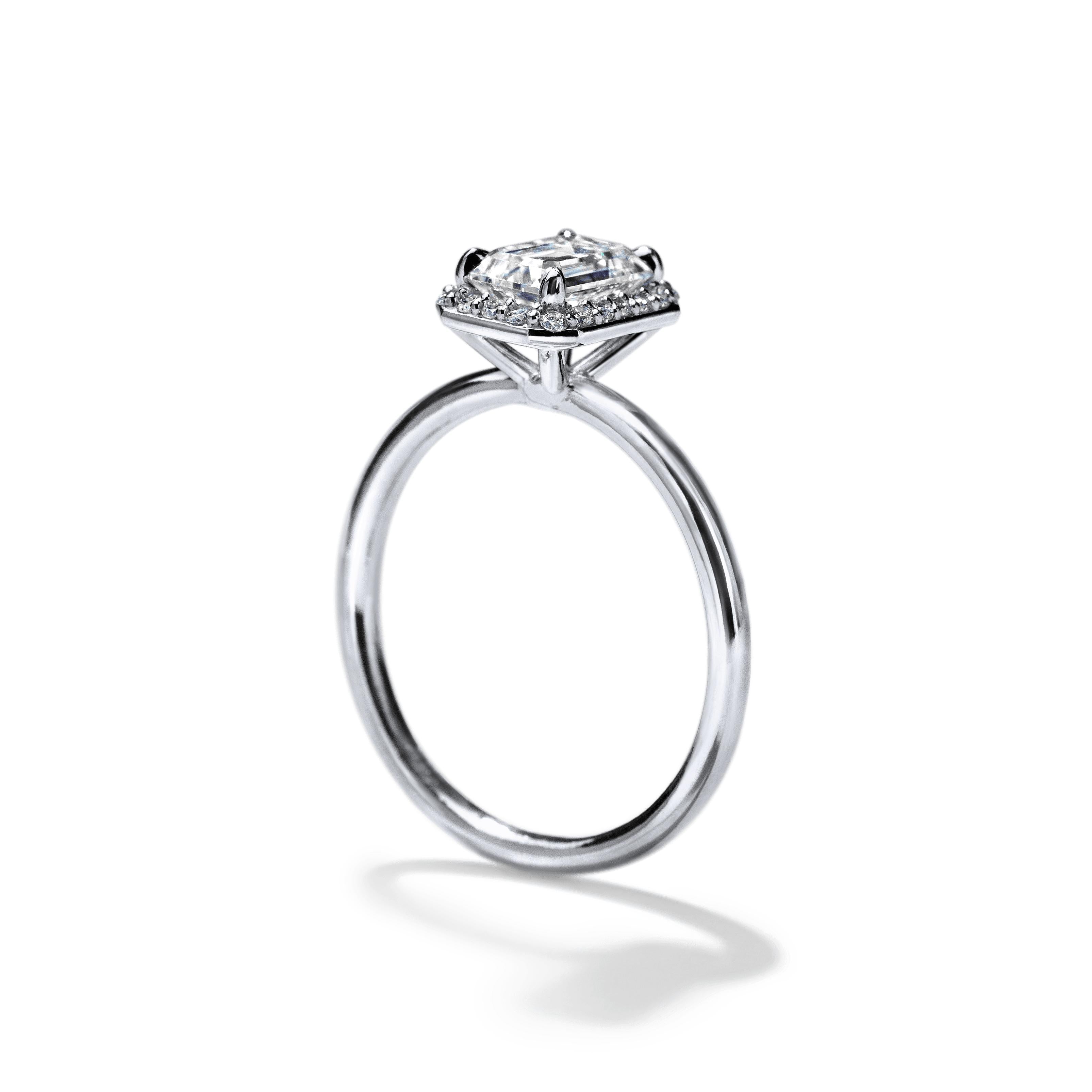 Halo Engagement Ring-Unbridaled Collective