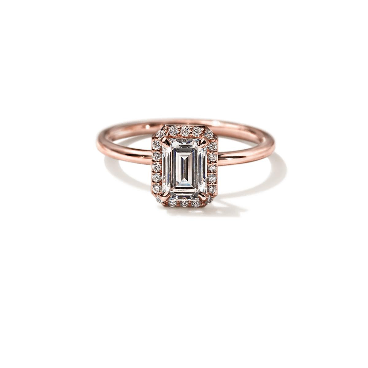 Halo Engagement Ring-Unbridaled Collective