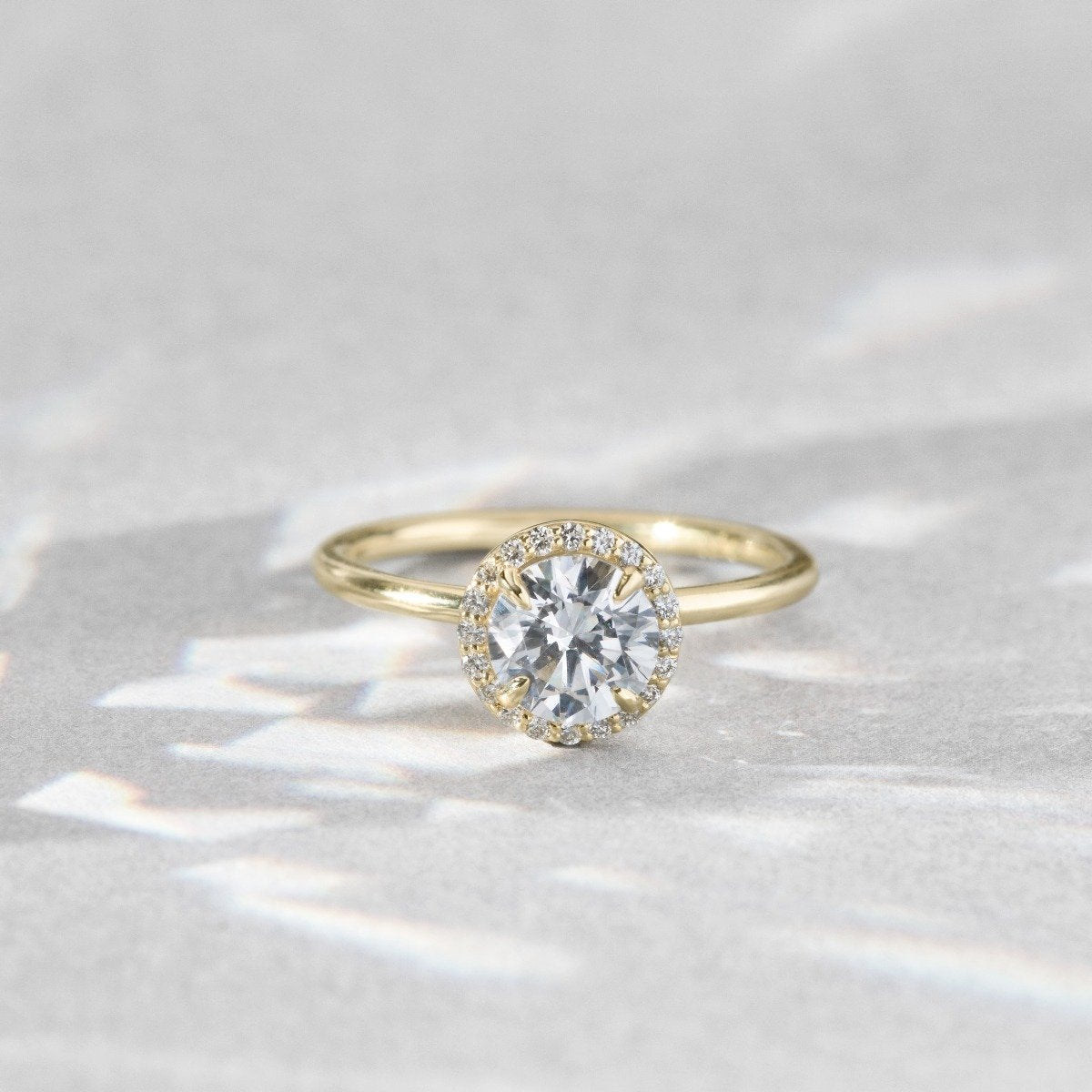 Halo Engagement Ring-Unbridaled Collective