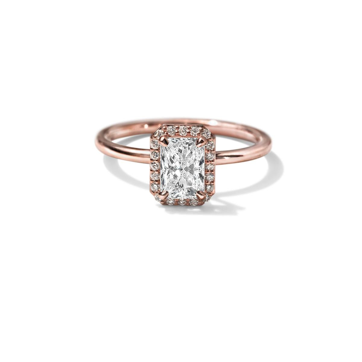 Halo Engagement Ring-Unbridaled Collective