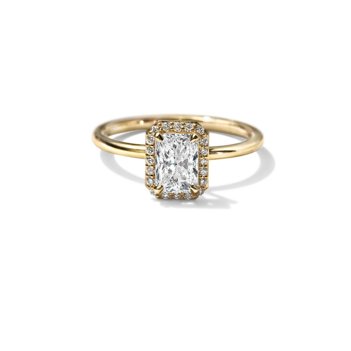 Halo Engagement Ring-Unbridaled Collective