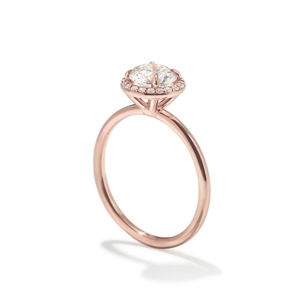 Halo Engagement Ring-Unbridaled Collective