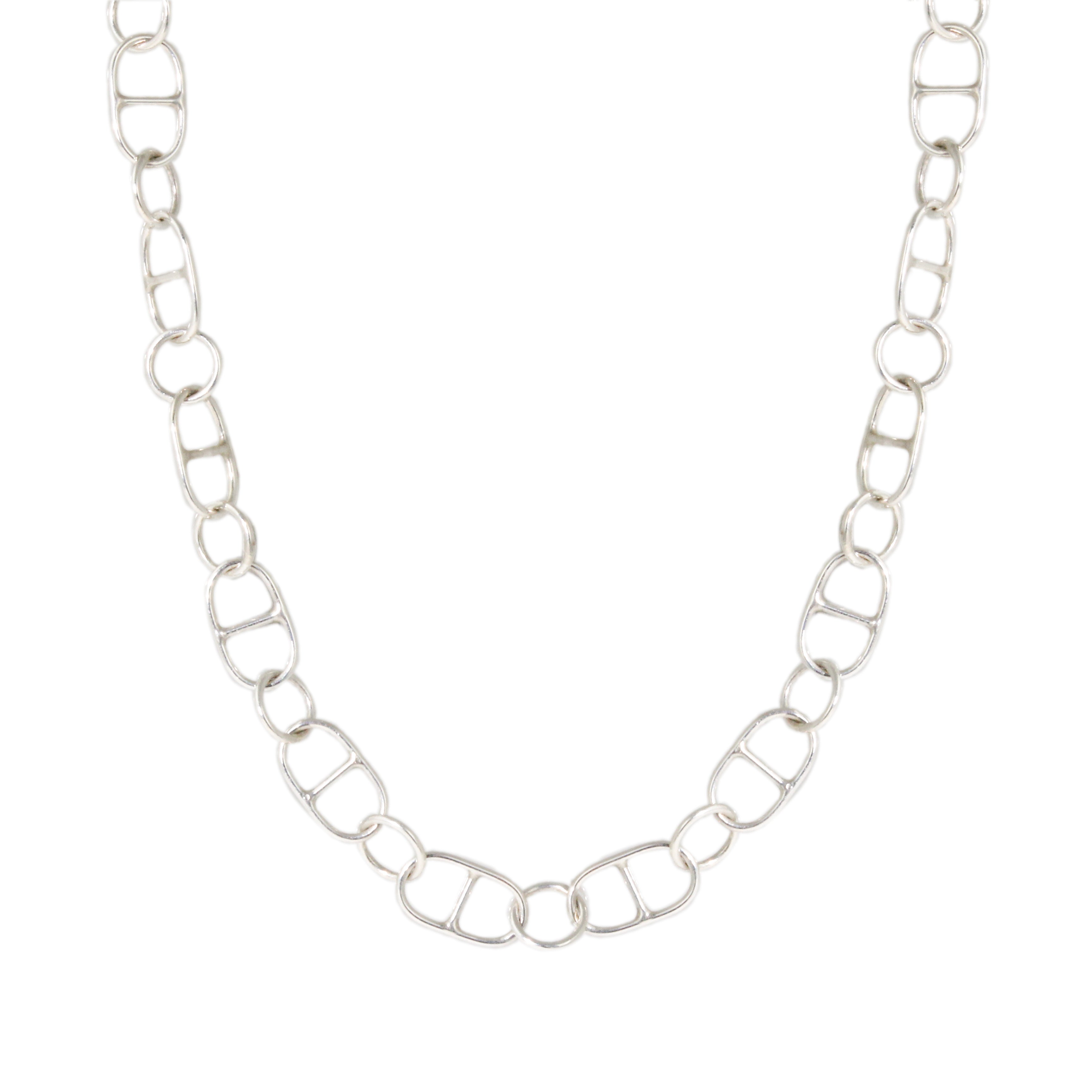 Handmade Anchor Chain Necklace-Melissa Joy Manning