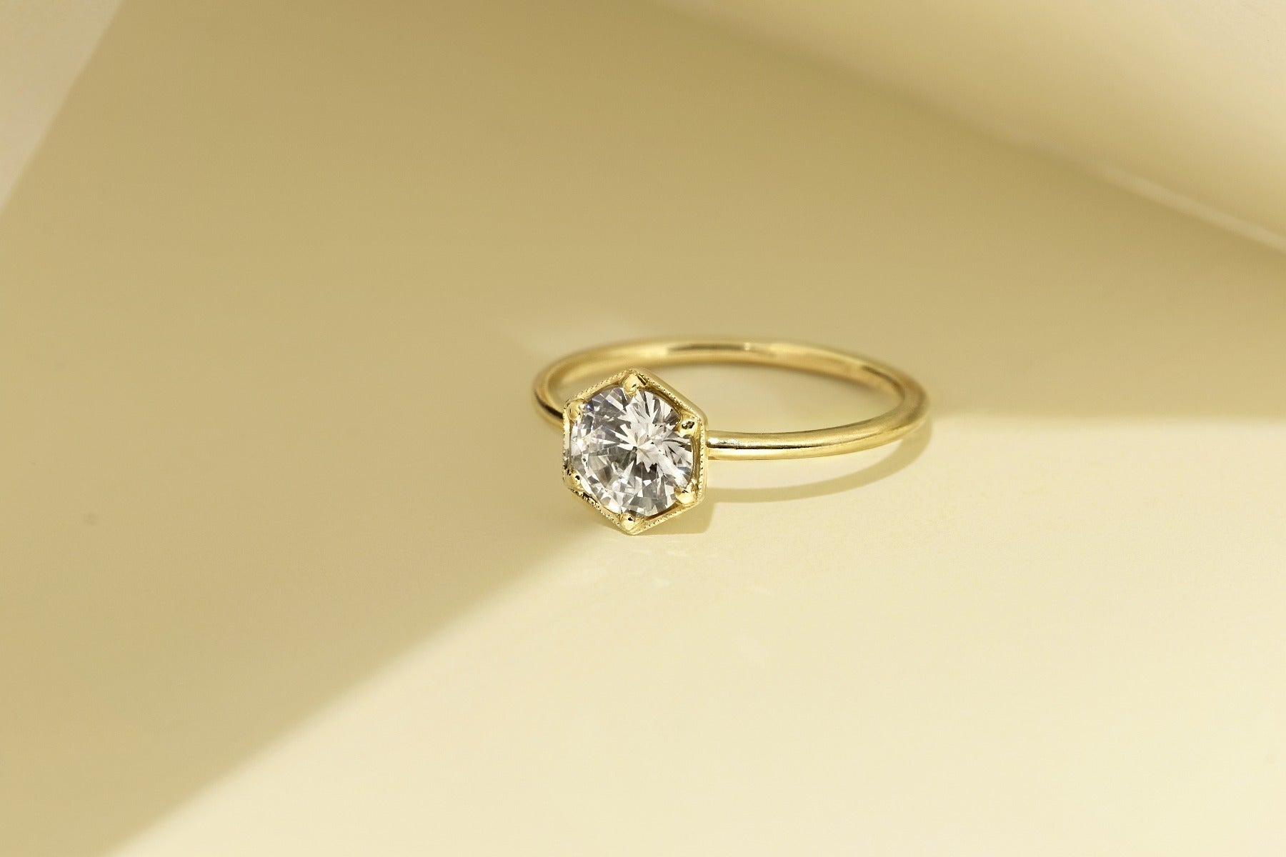Selene Diamond Engagement Ring