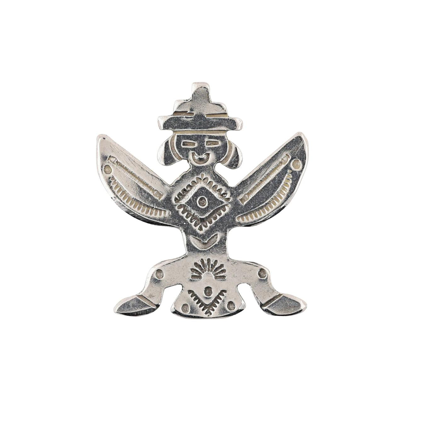 Joe Eby Knife Wing Man Pin-Southwest