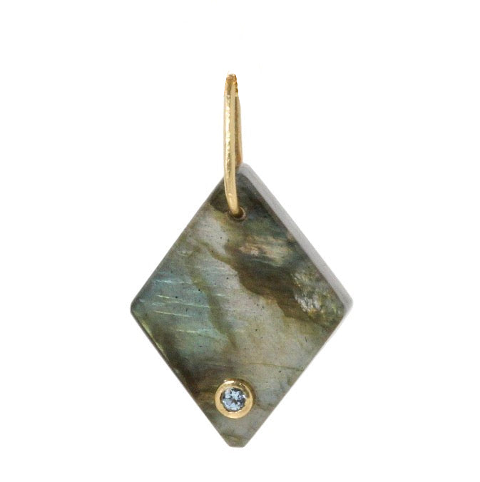 Labradorite & Aquamarine Necklace-Karin Luvaas