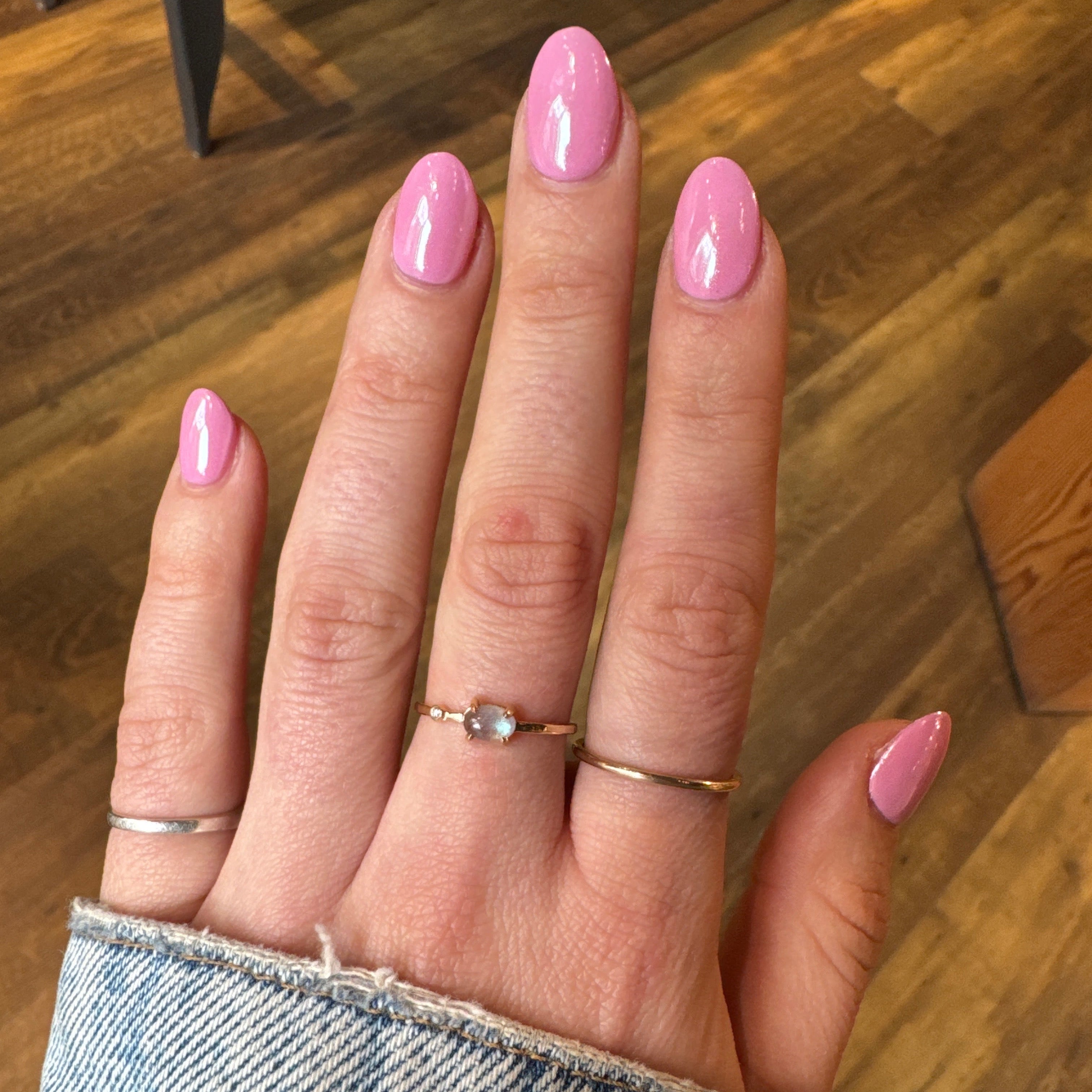 Labradorite Wink Ring-Petite Baleine