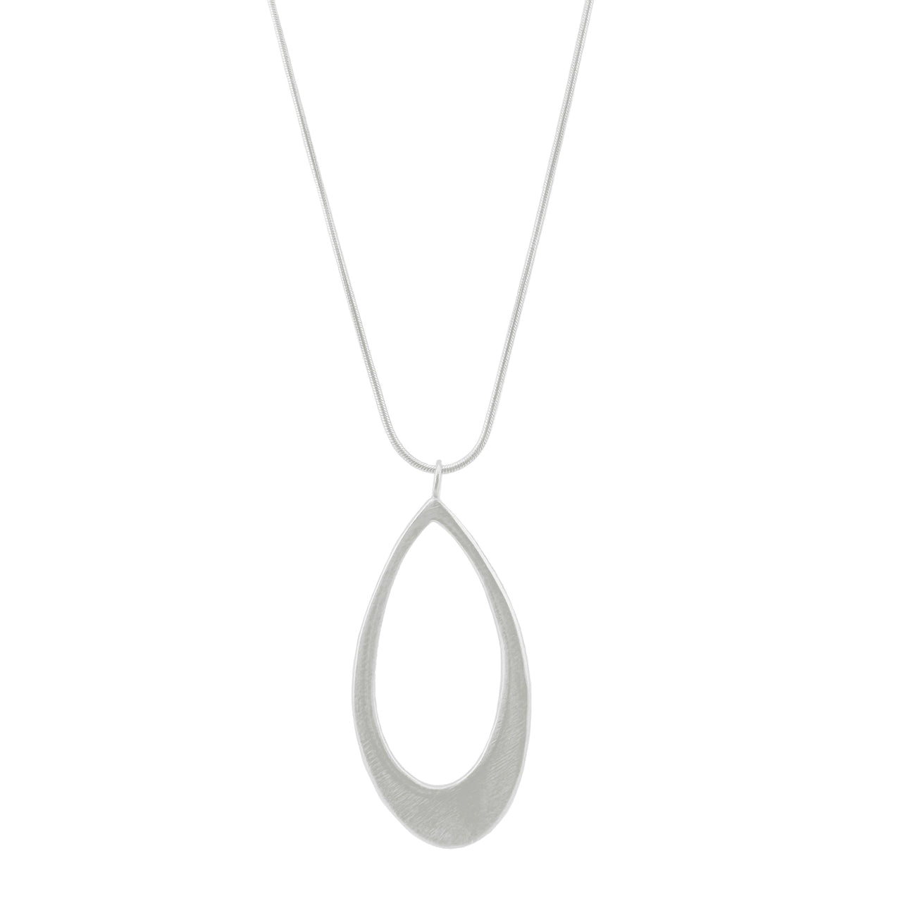 Large Open Tapered Leaf Necklace-Philippa Roberts
