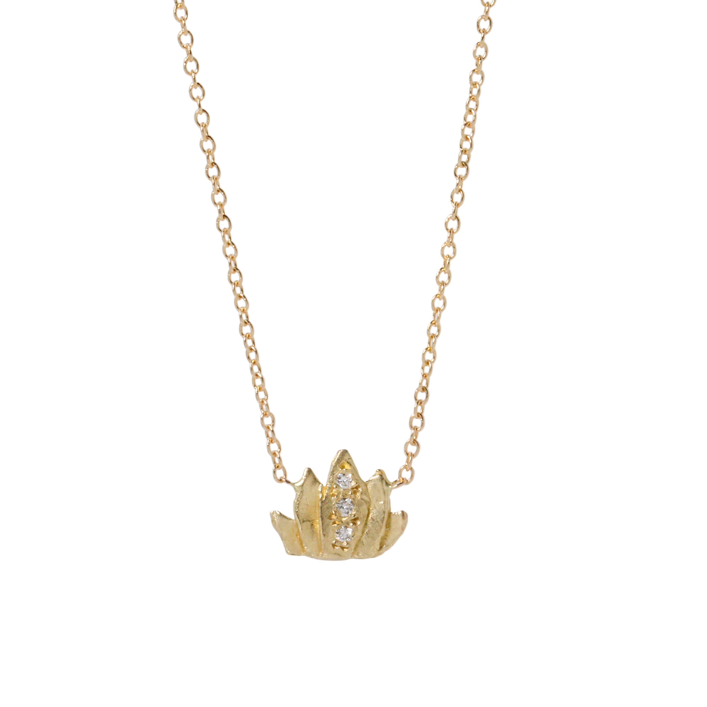 Lotus Flower Necklace-Victoria Cunningham