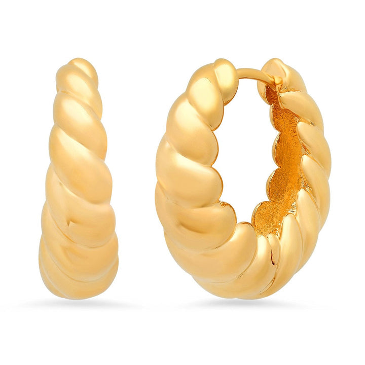 Medium Croissant Hoops-TAI