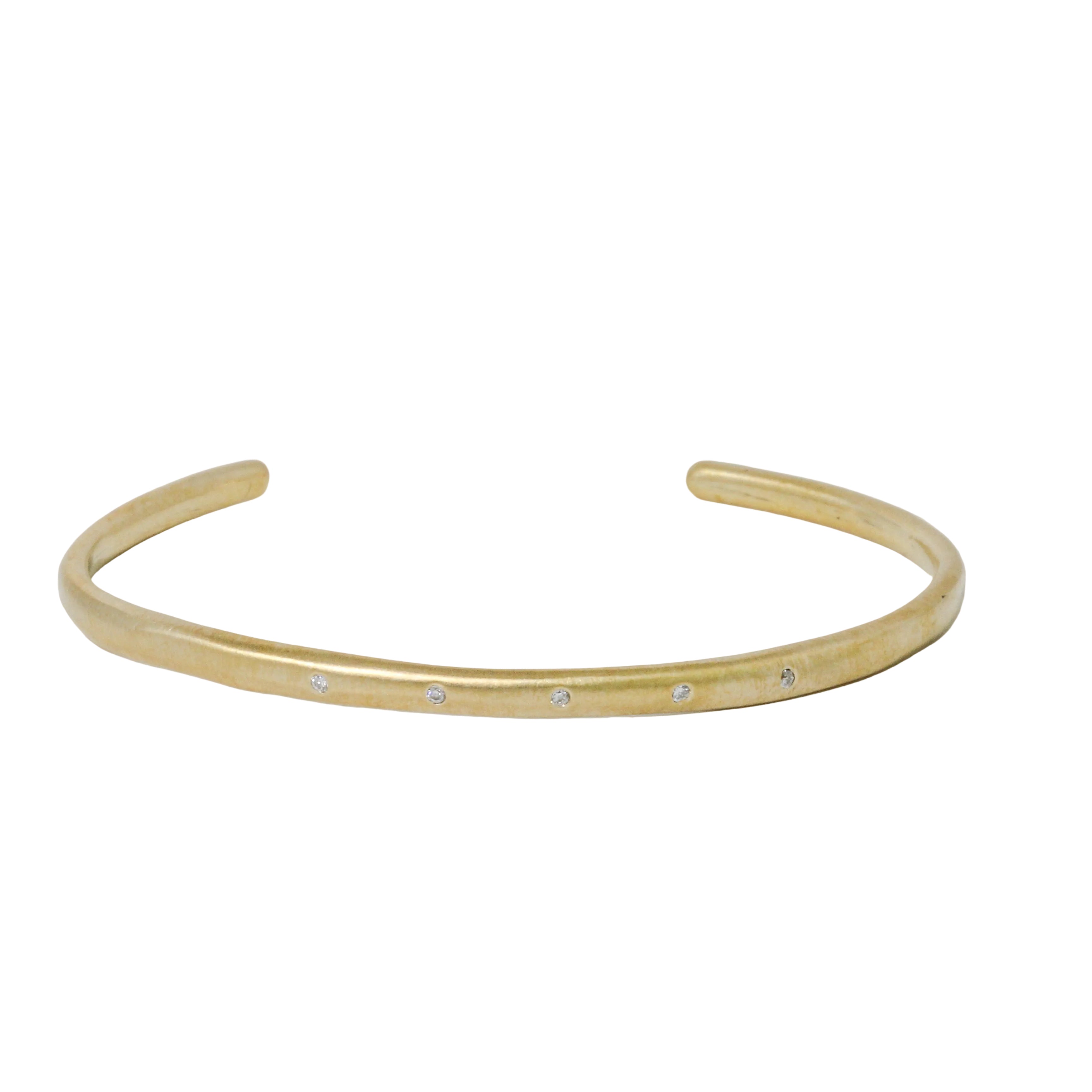 Organic 5 Diamond Cuff-Lulu Designs