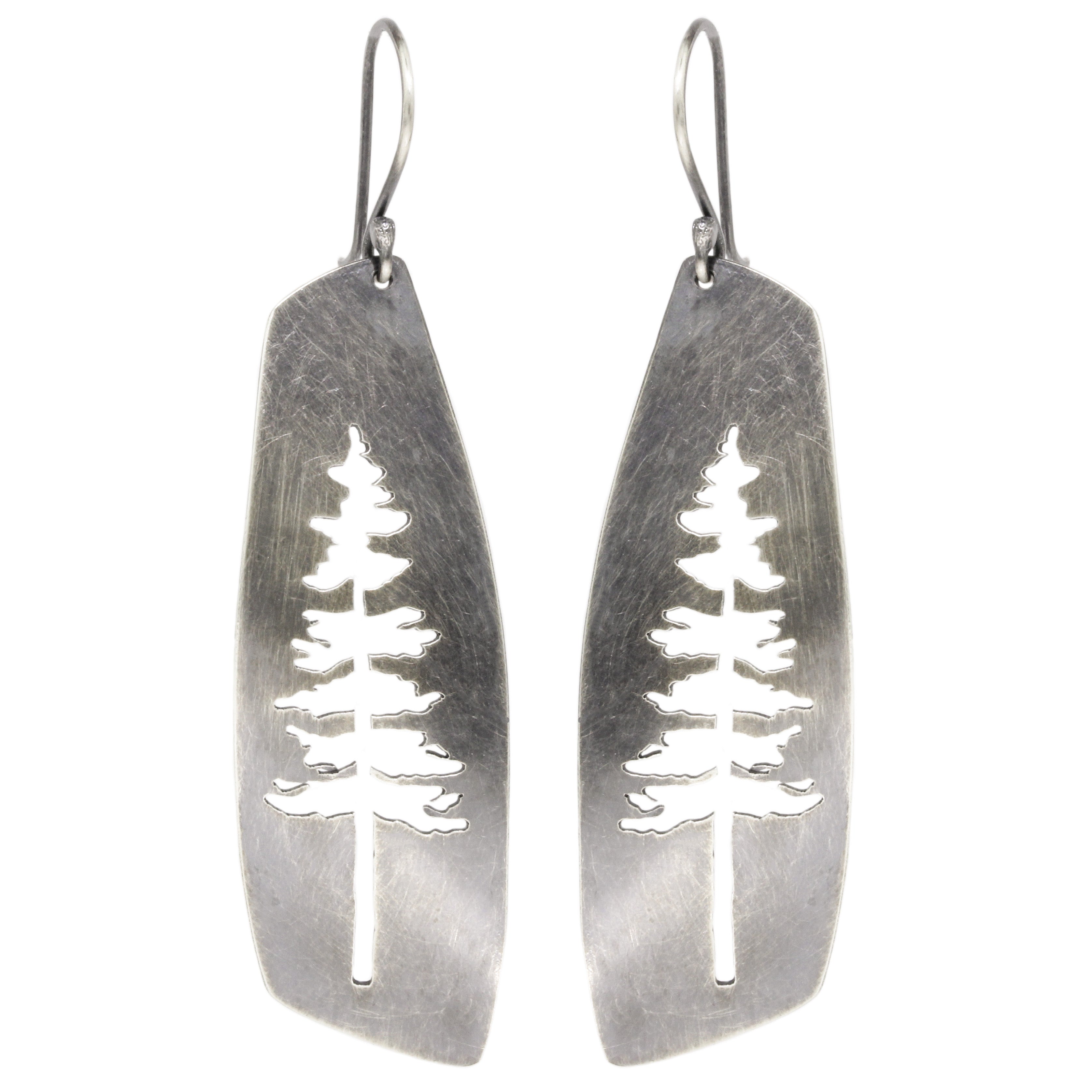 Pine Tree Earrings-Catherine Chandler