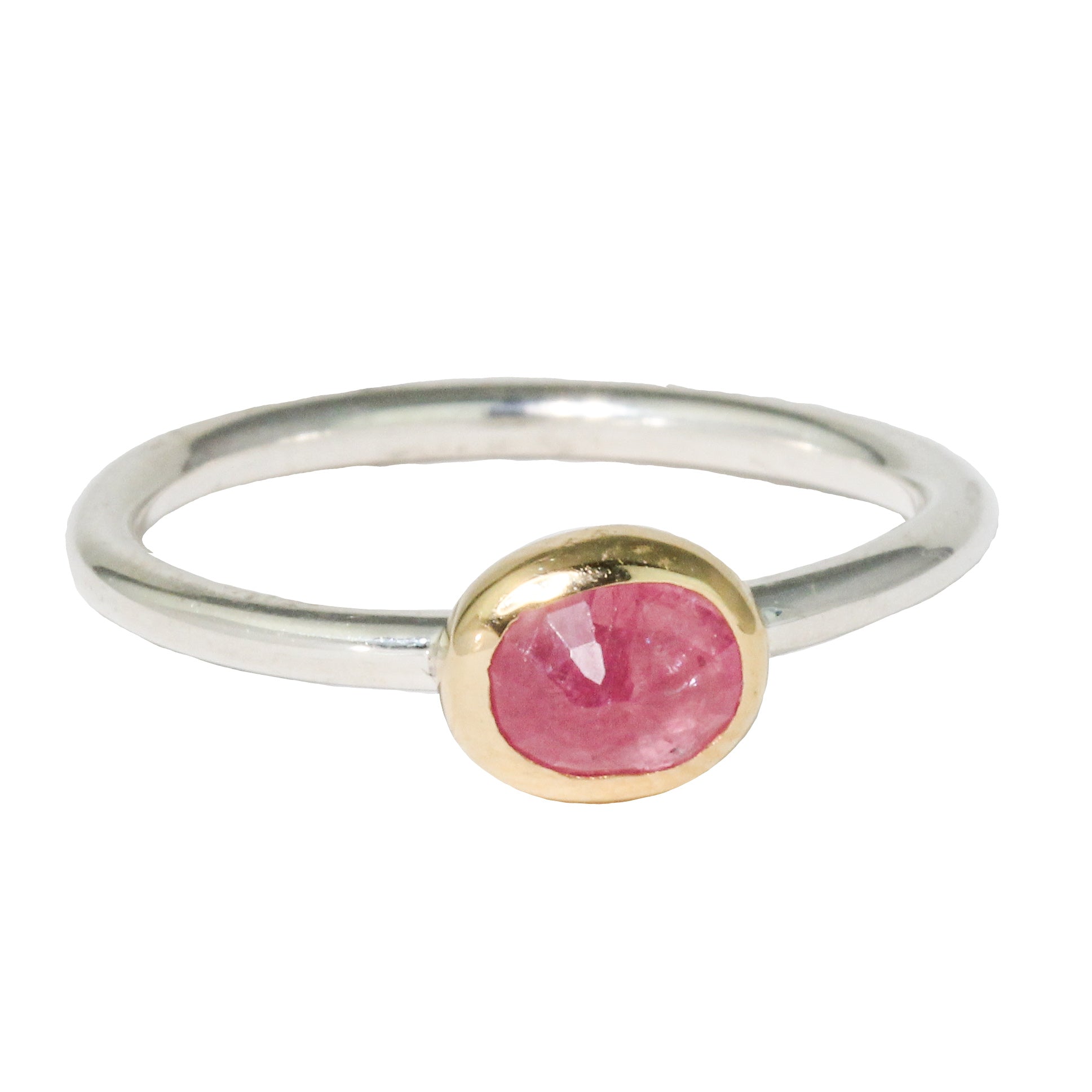 Pink Sapphire Stacking Ring-Sara Thompson