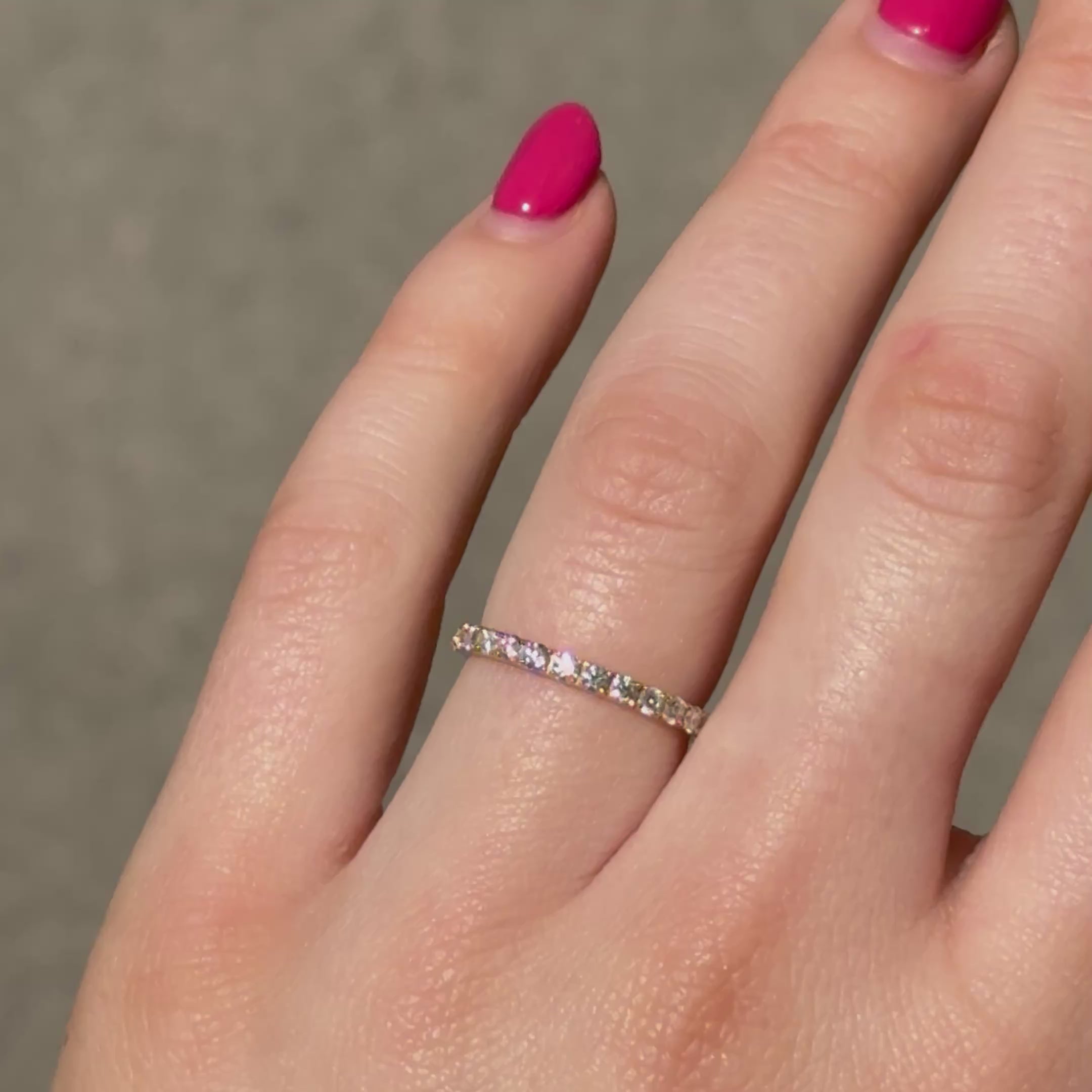 2mm Diamond Eternity Band