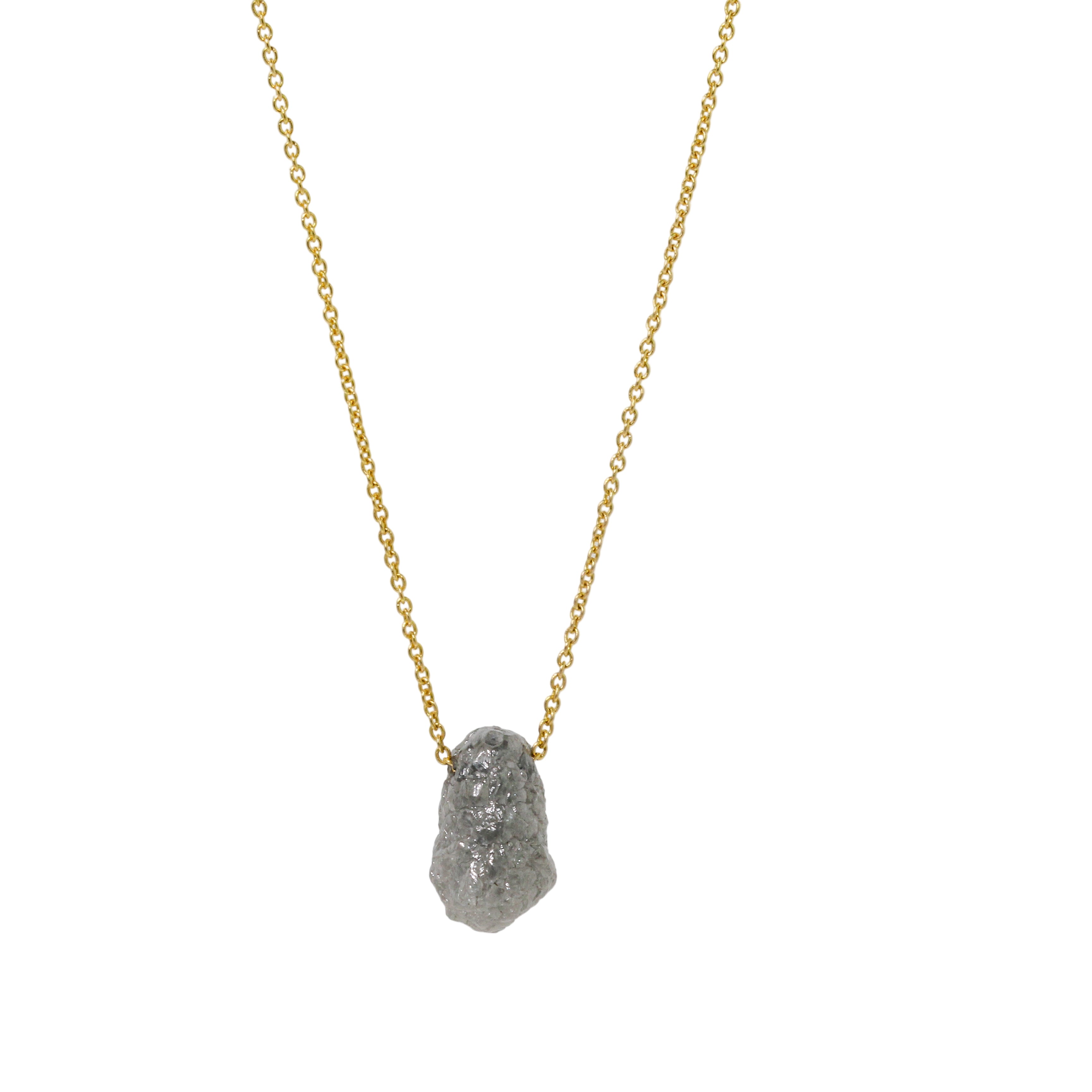 Raw Diamond Necklace-Margaret Solow