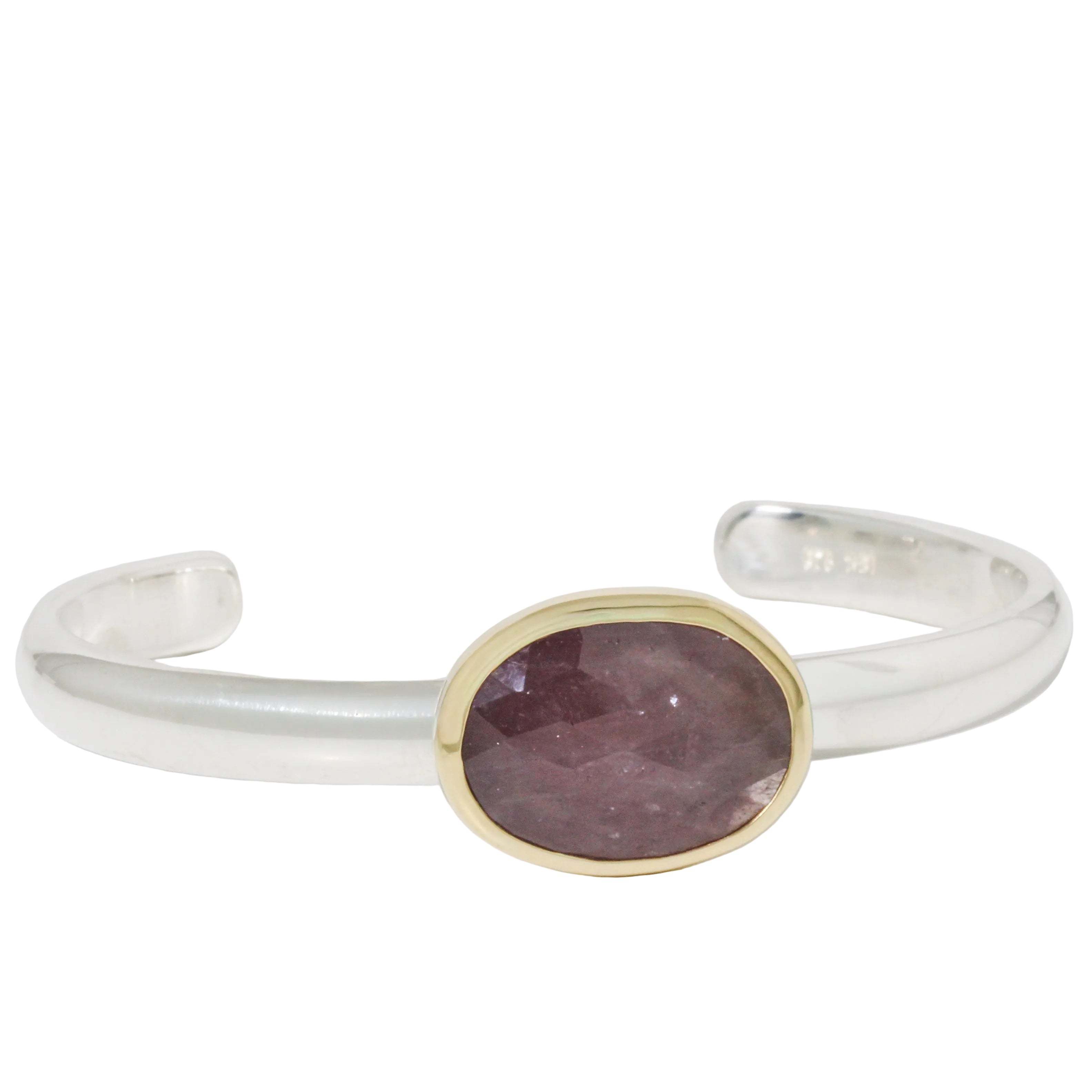Sapphire Cuff Bracelet-Sara Thompson