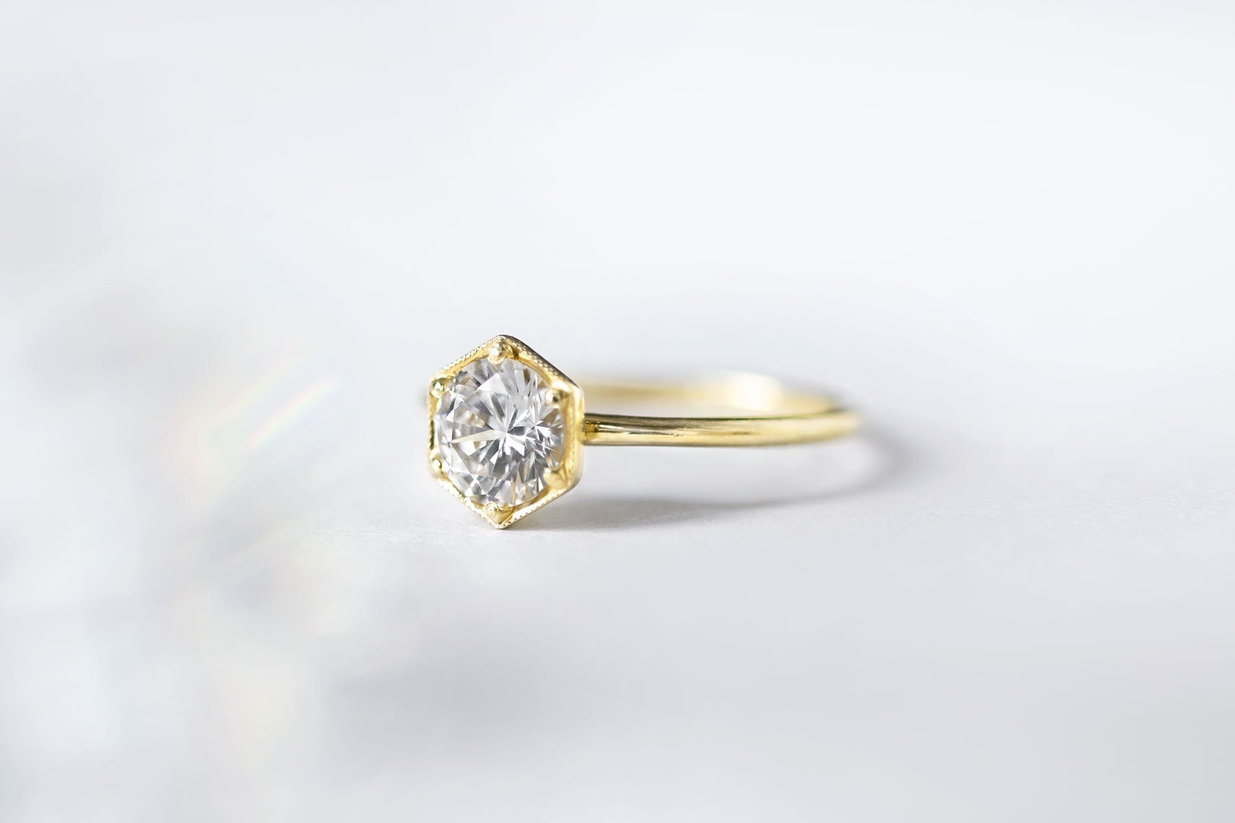 Selene Diamond Engagement Ring-Unbridaled Collective