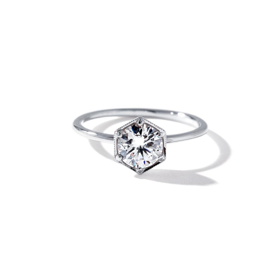 Selene Diamond Engagement Ring-Unbridaled Collective