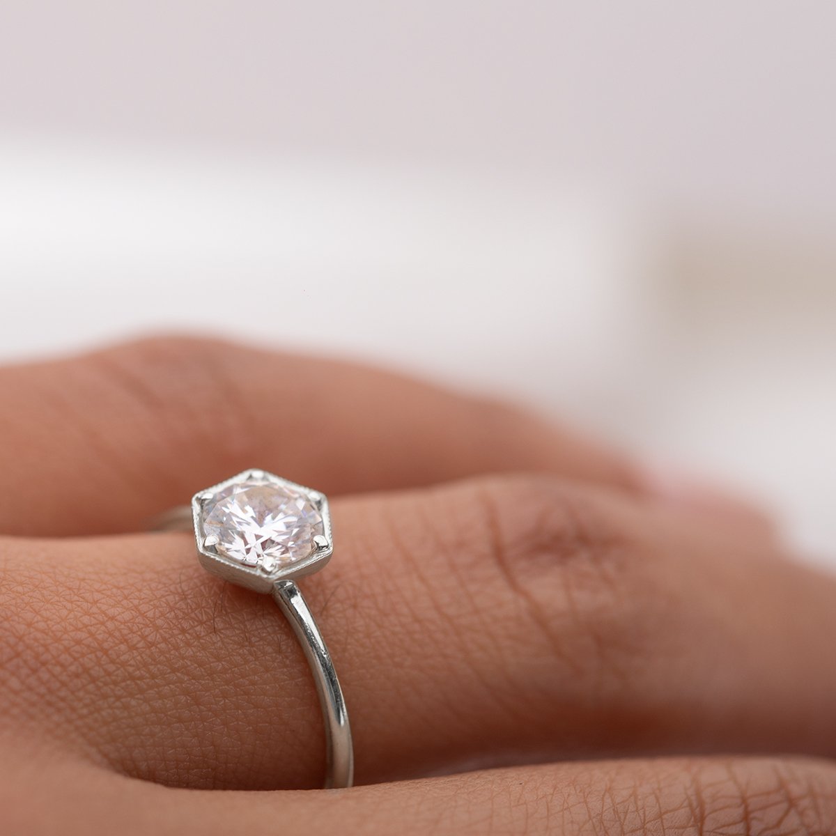 Selene Diamond Engagement Ring-Unbridaled Collective