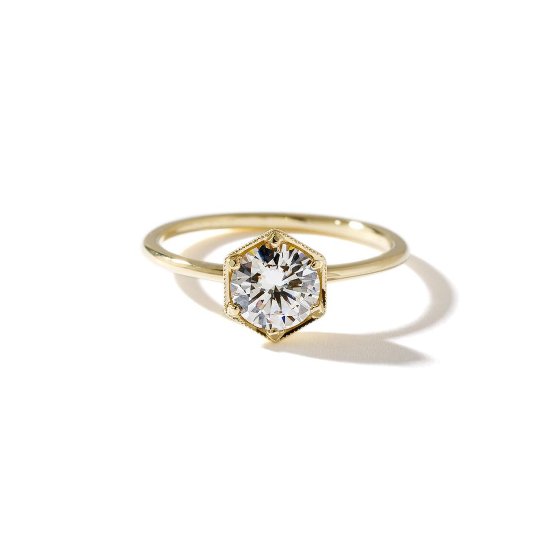 Selene Diamond Engagement Ring-Unbridaled Collective