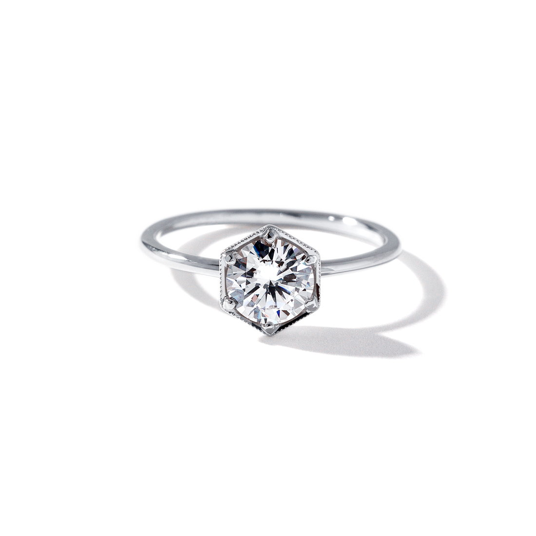 Selene Diamond Engagement Ring