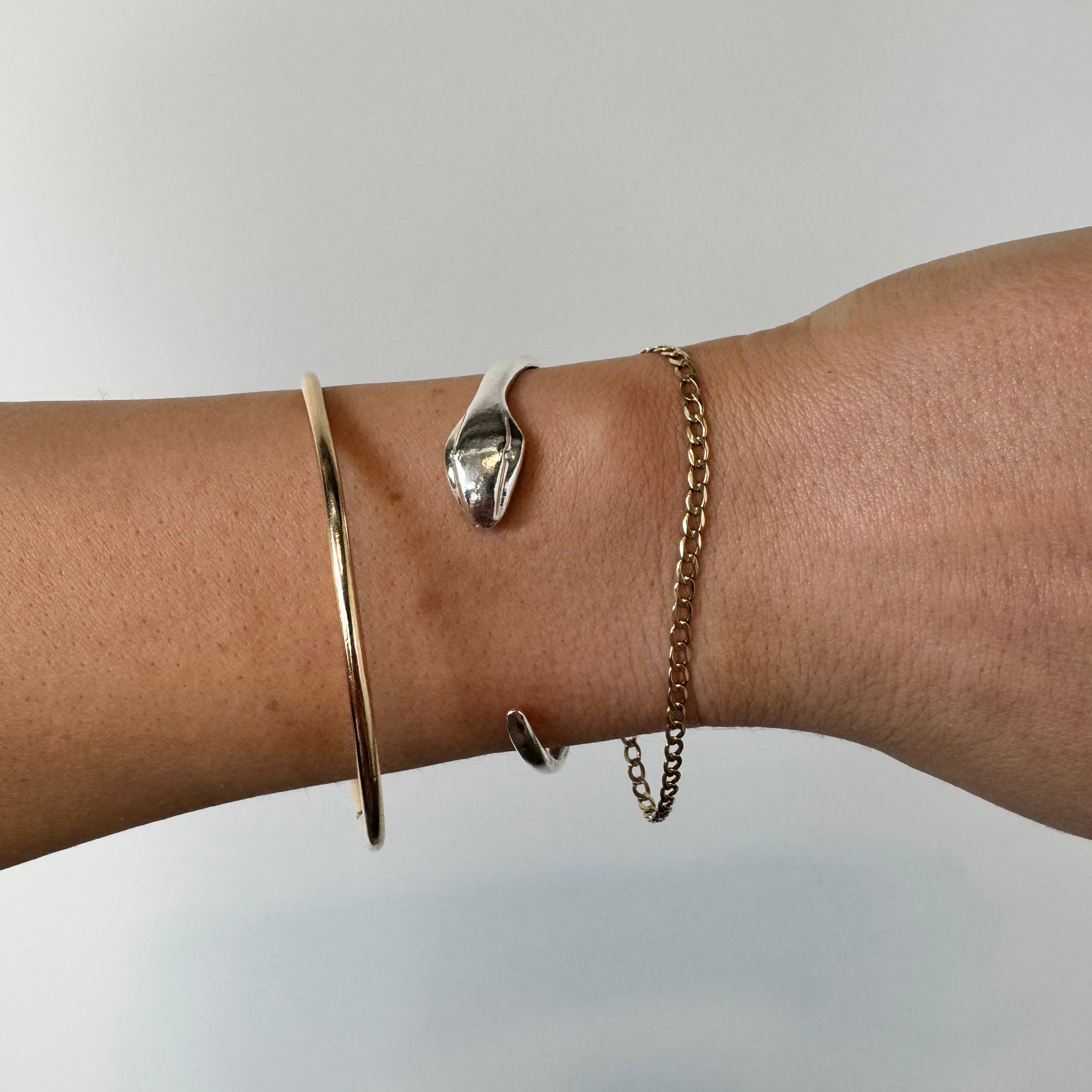 Serpent Cuff Bracelet-Lulu Designs