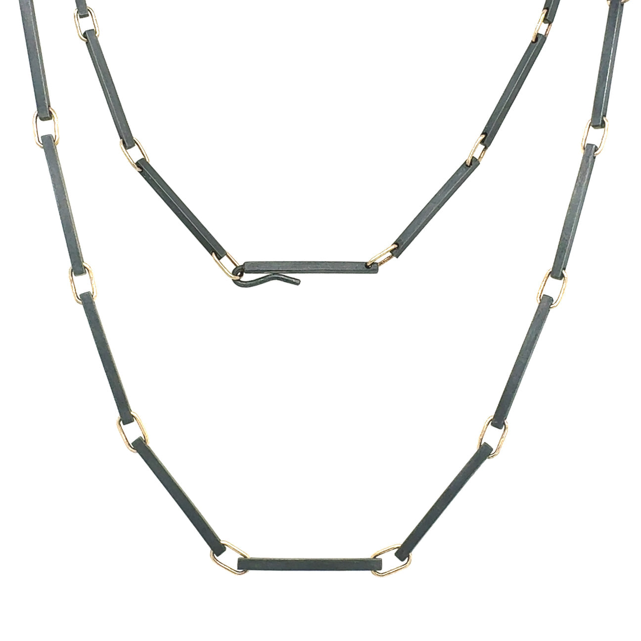 Slim Connections Collar Necklace-Flavia Bennett Designs