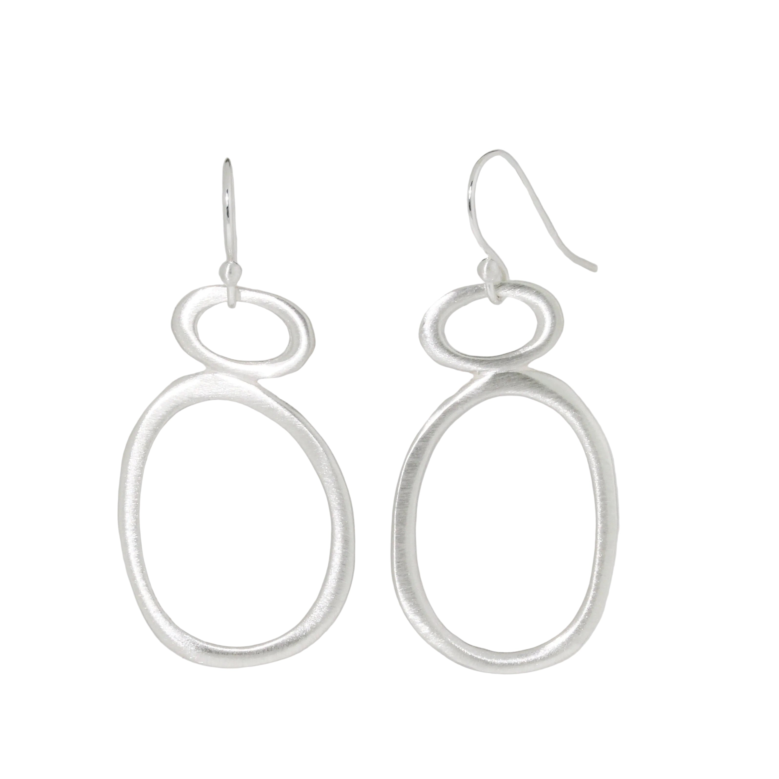 Small and Large Oval Earrings-Philippa Roberts